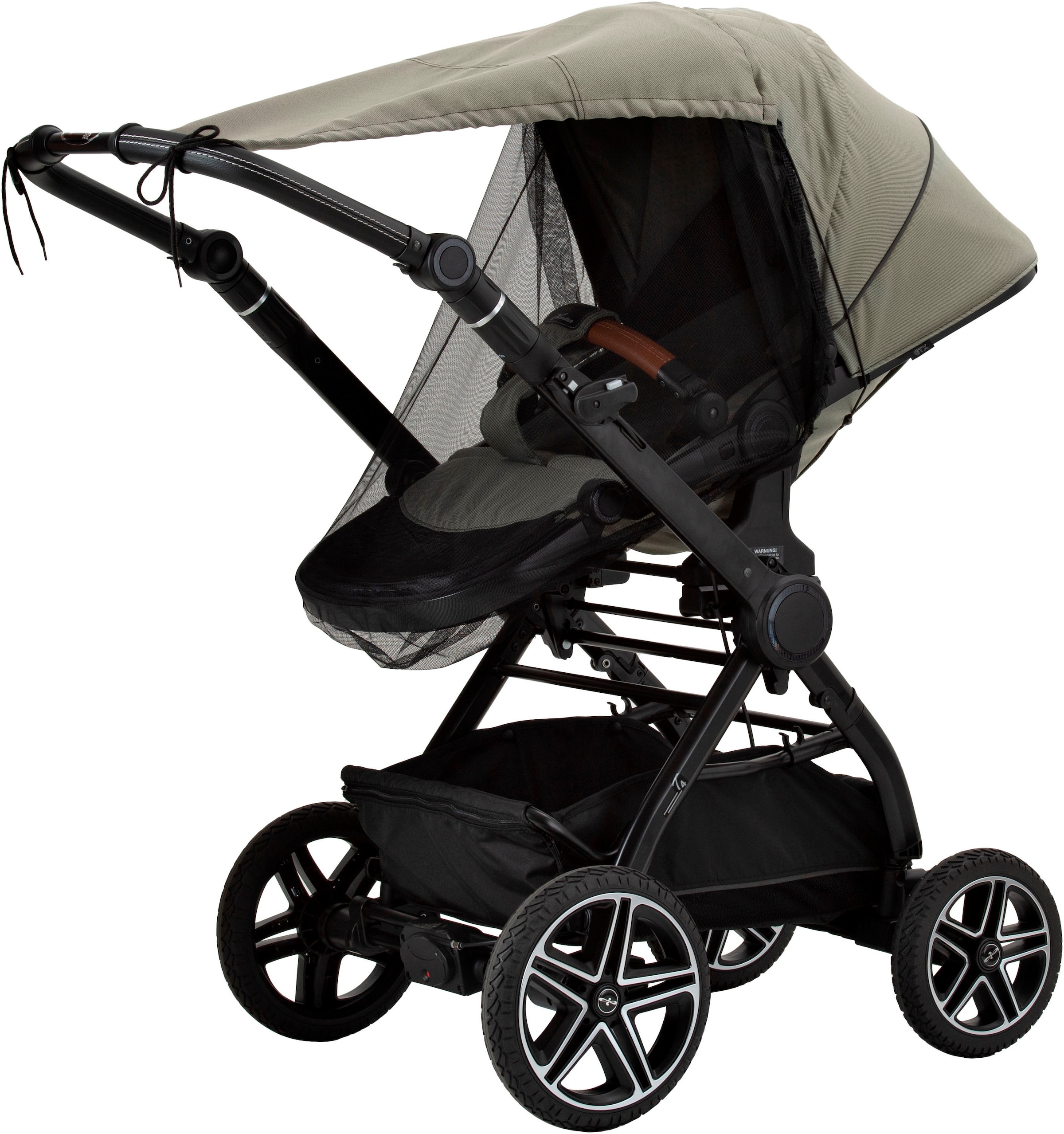 Hartan Kinderwagen-Sonnenschutzhülle »Sonnensegel natur« passend zum IVY GTR, Made in Germany