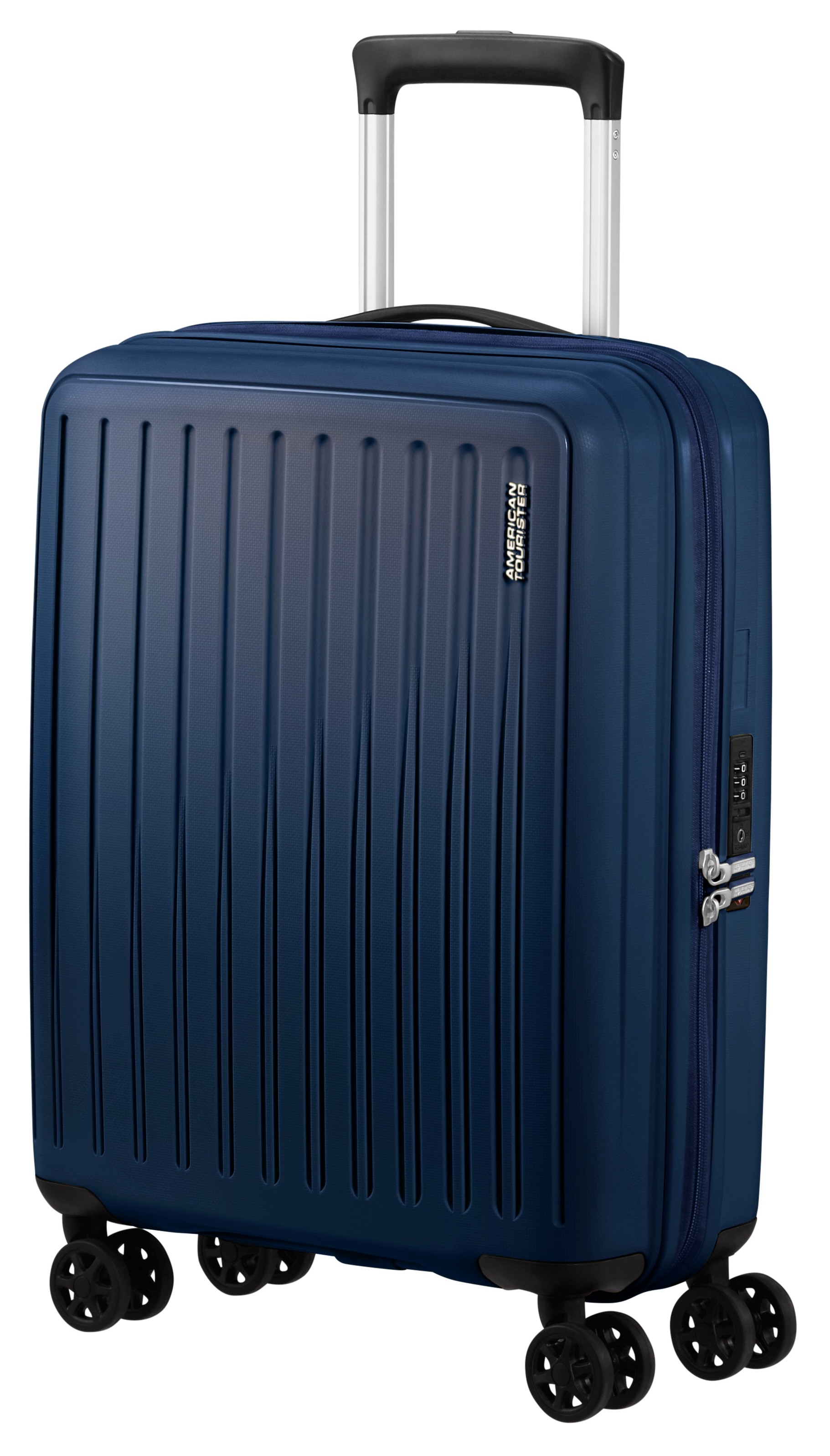 American Tourister® Hartschalen-Trolley »REJOY, verschiedene Größen und Farben«, 4 Rollen, Hartschalen-Koffer personalisierbar versenktes TSA-Schloss