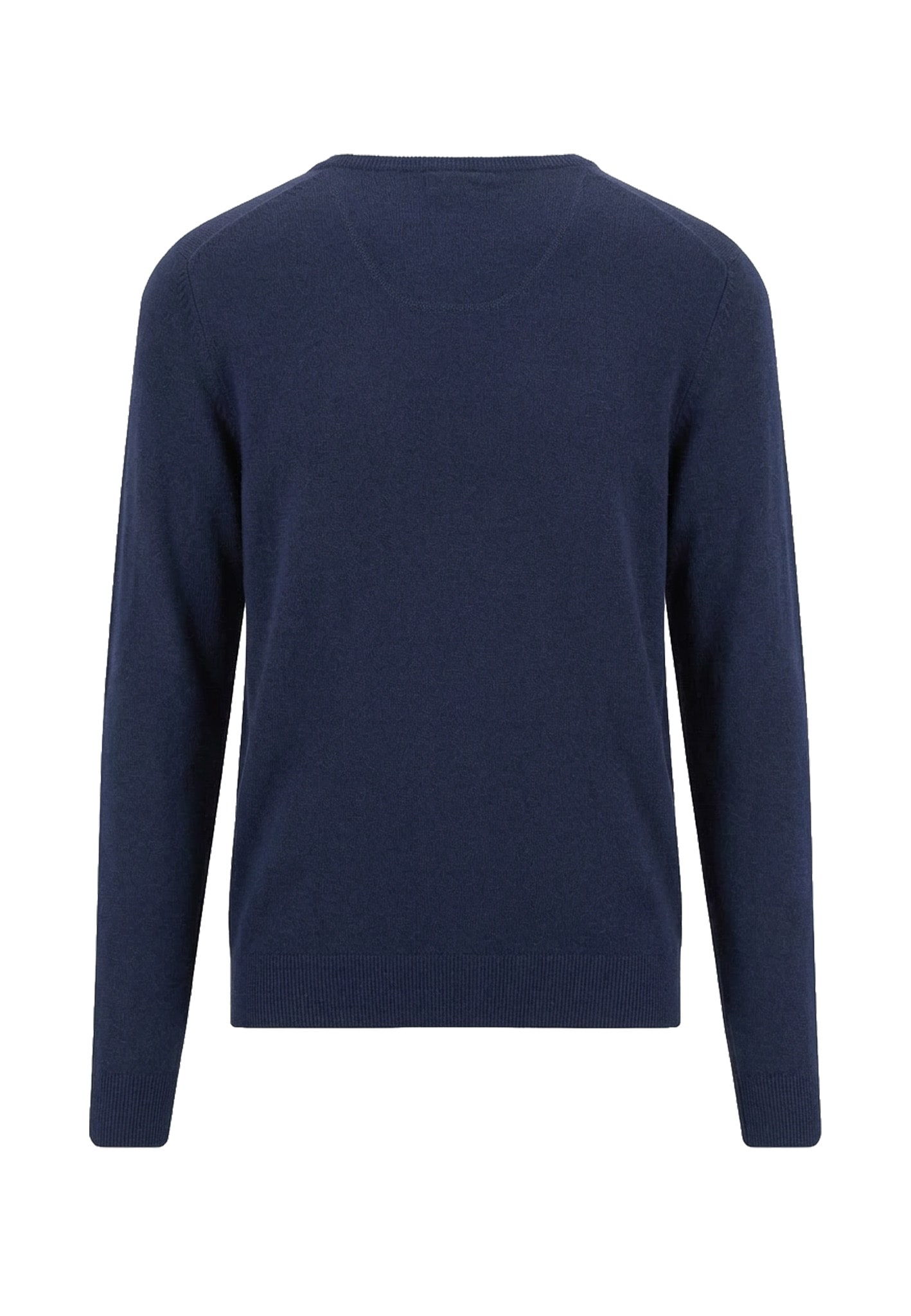 FYNCH-HATTON Strickpullover mit hochwertigem Kaschmiranteil, Rundhals, Casual Fit