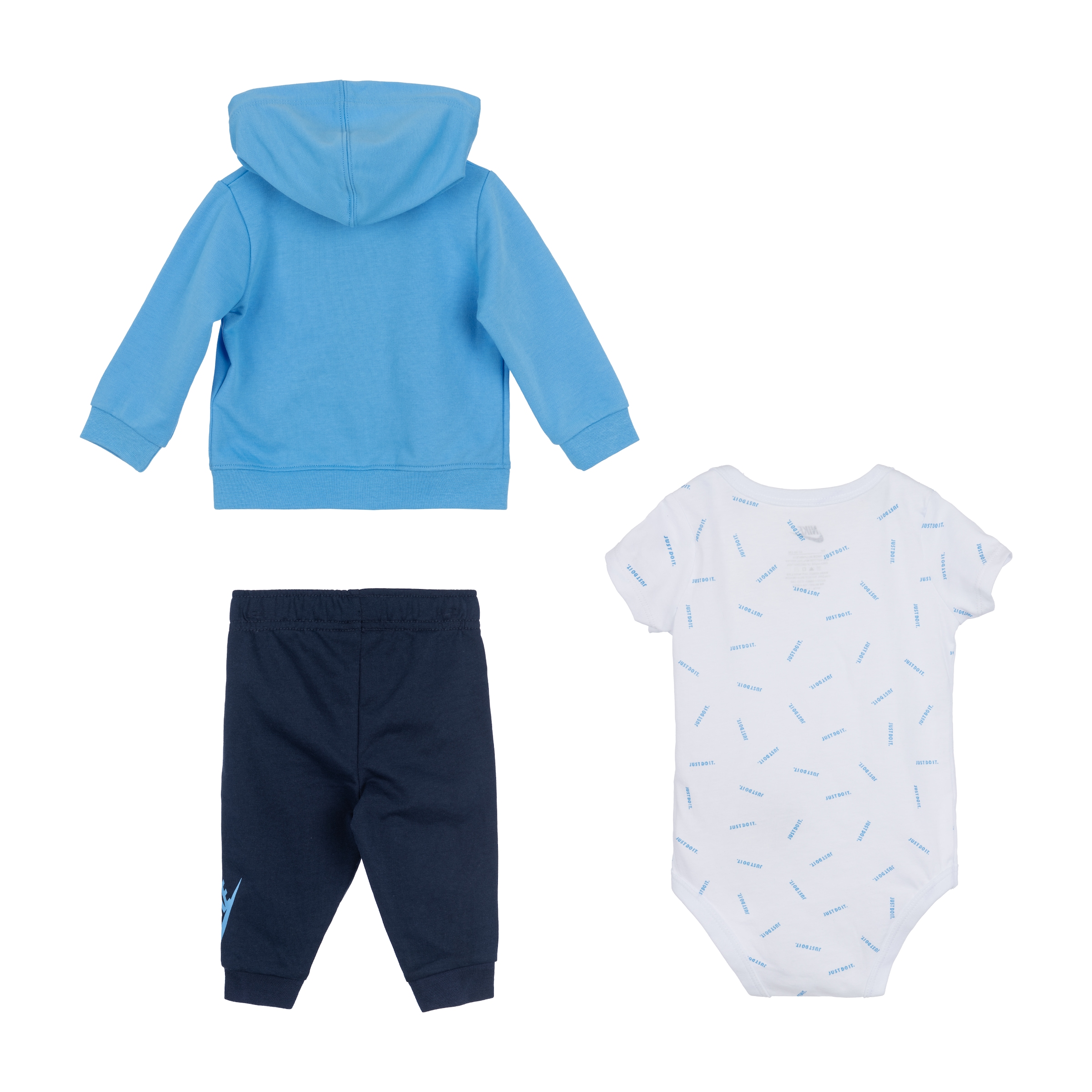 Nike Sportswear Erstausstattungspaket »JDI TOSS 3PC FZ PANT SET« Set, 3 Stk. tlg. für Babys