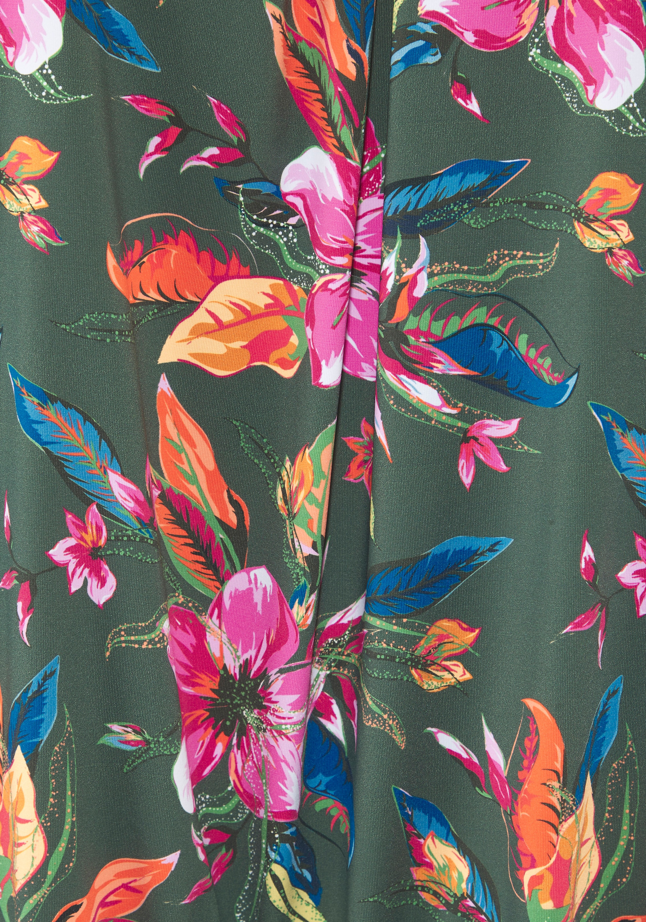 LASCANA Tankini-Top »Malia« mit lockerem Schnit und tropischem Print