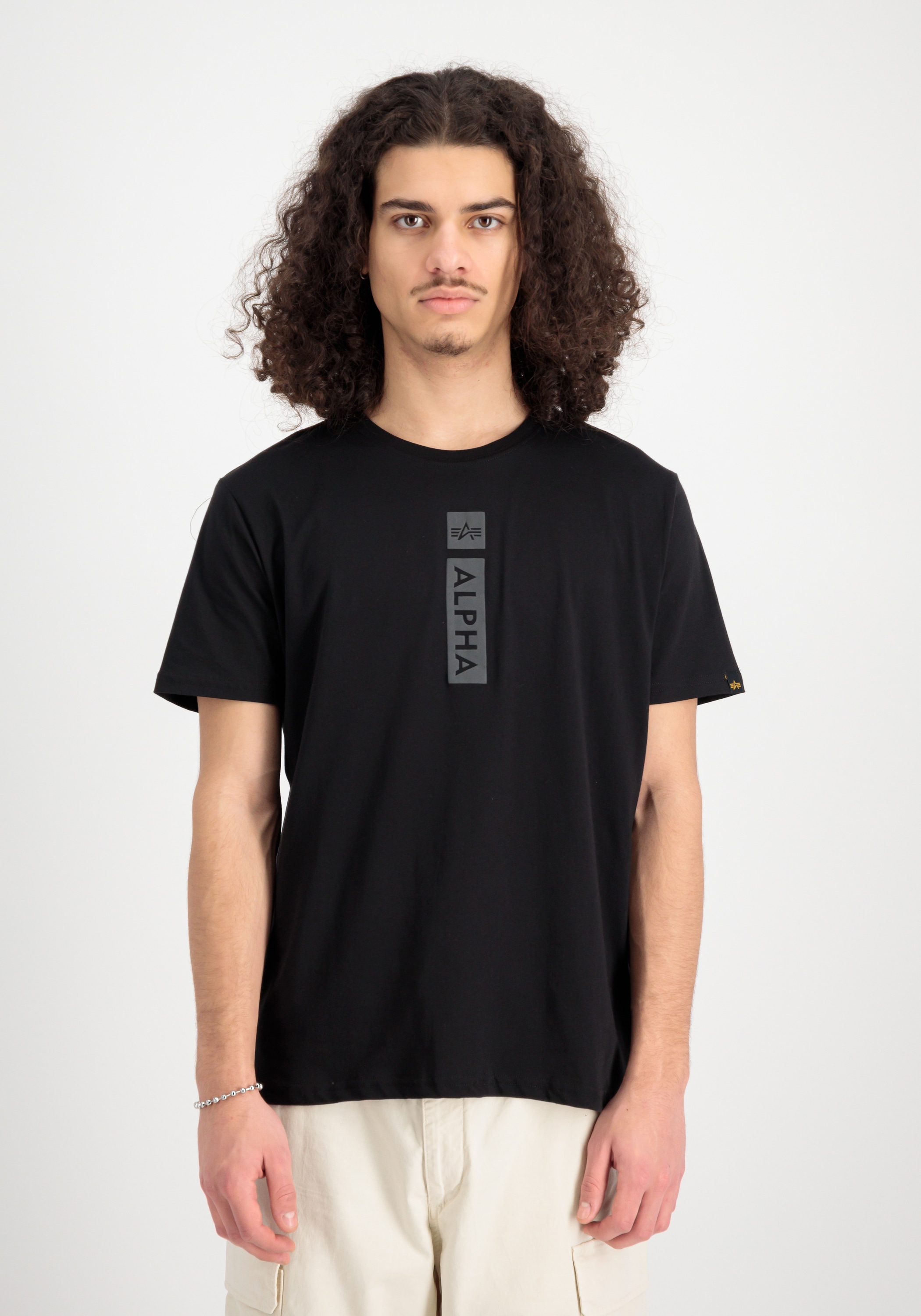 Alpha Industries T-Shirt »Alpha Puff Print T-Shirt«