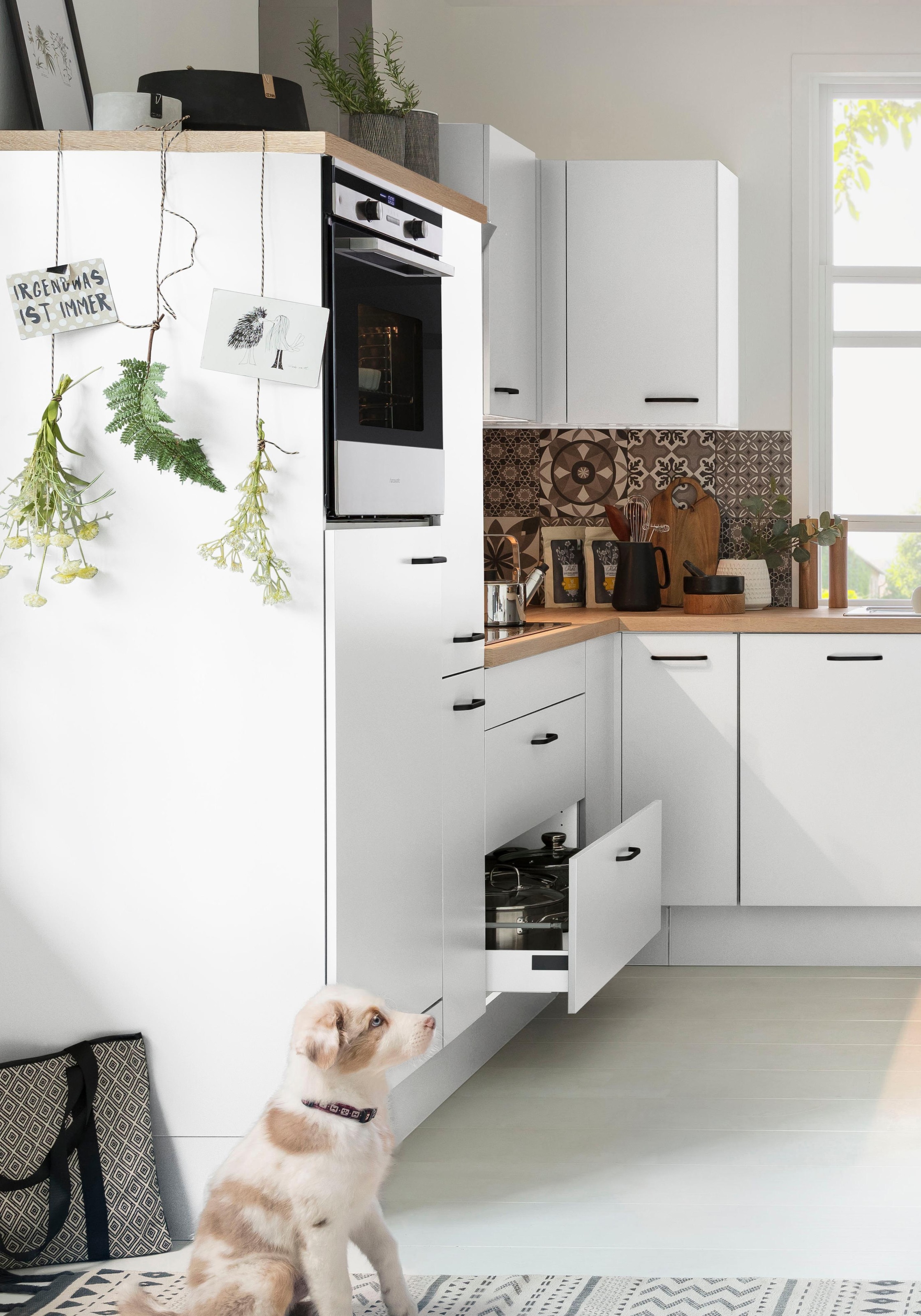 OPTIFIT Apothekerschrank »Elga« mit Soft-Close-Funktion, höhenverstellbaren Füßen, Breite 30 cm