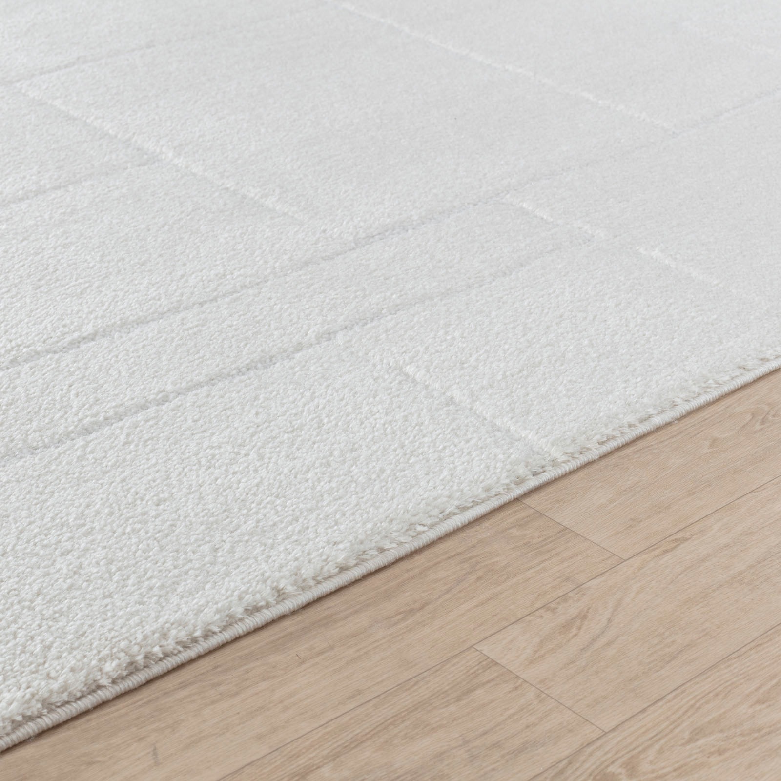 Livabliss Teppich »CAGLIARI« rechteckig 14 mm Höhe Skandi Design, Modern Boho Kurzflor Wohnzimmerteppich, Schlafzimmer