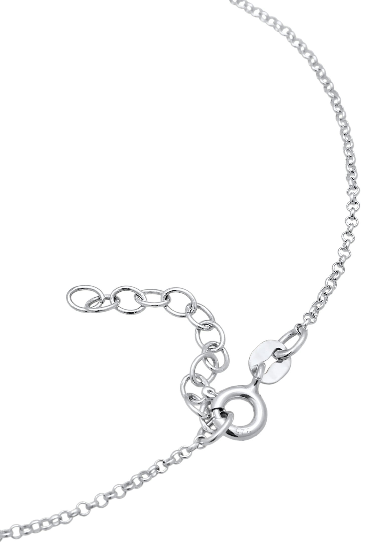 Elli Fußkette »Fußschmuck Wellen Wave Strand Maritim 925 Silber«