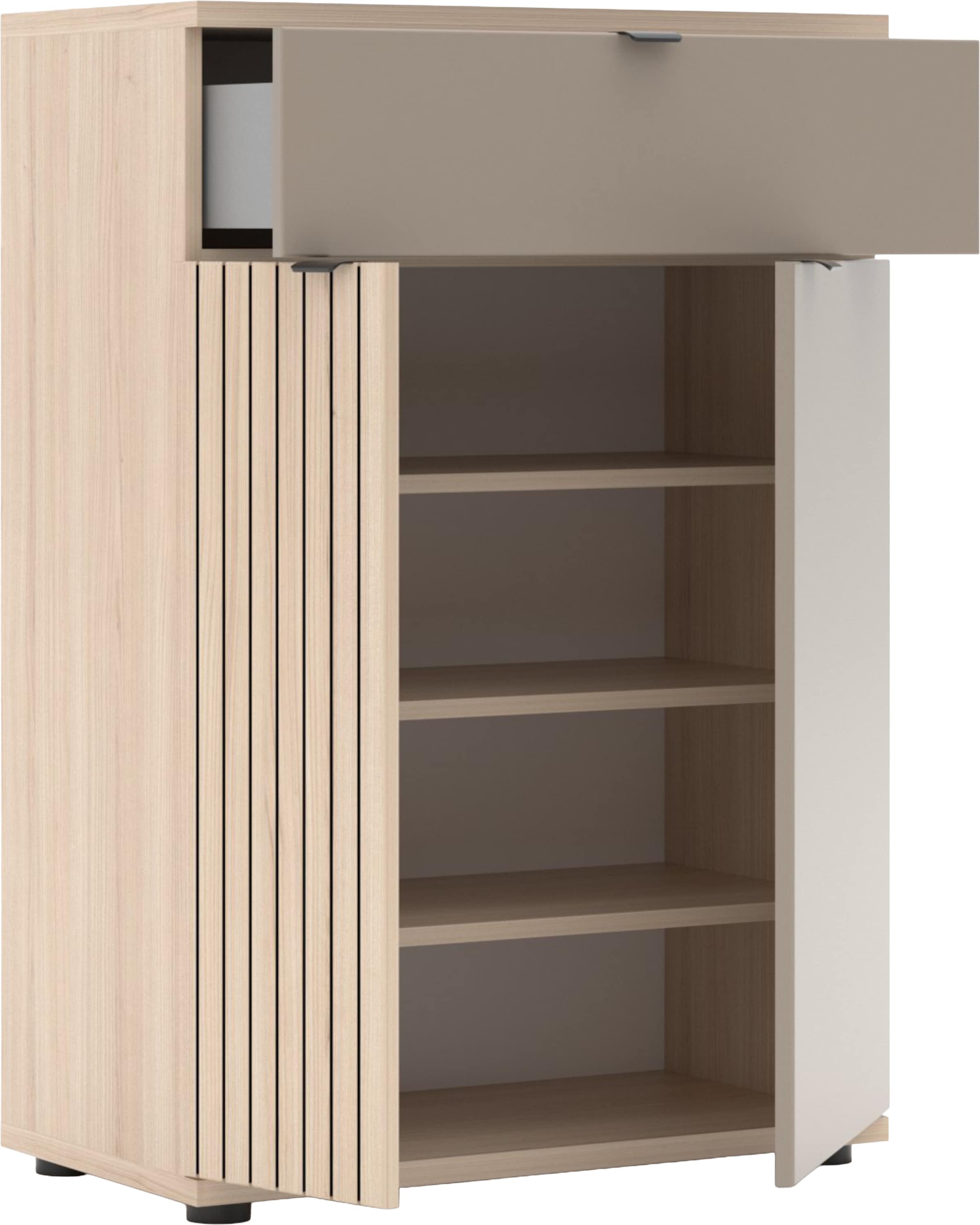 Innostyle Schuhschrank »PISA Schuhschrank« 1 Stk. tlg. Soft Close, AB- Kante, 1 Schublade, 4 Fächer