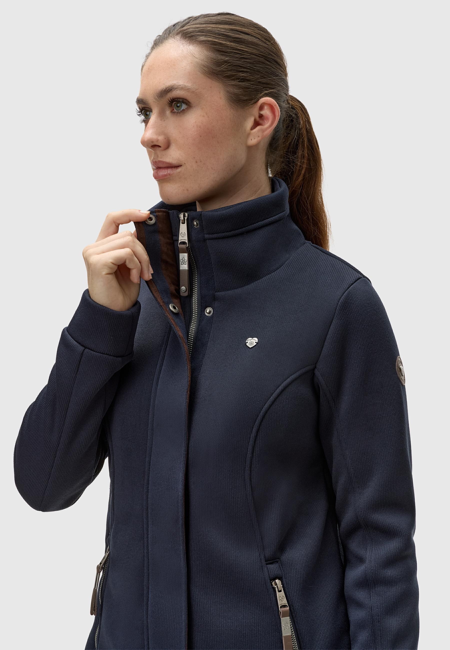 Ragwear Kurzjacke »Sweatjacke Letrice Bonded«