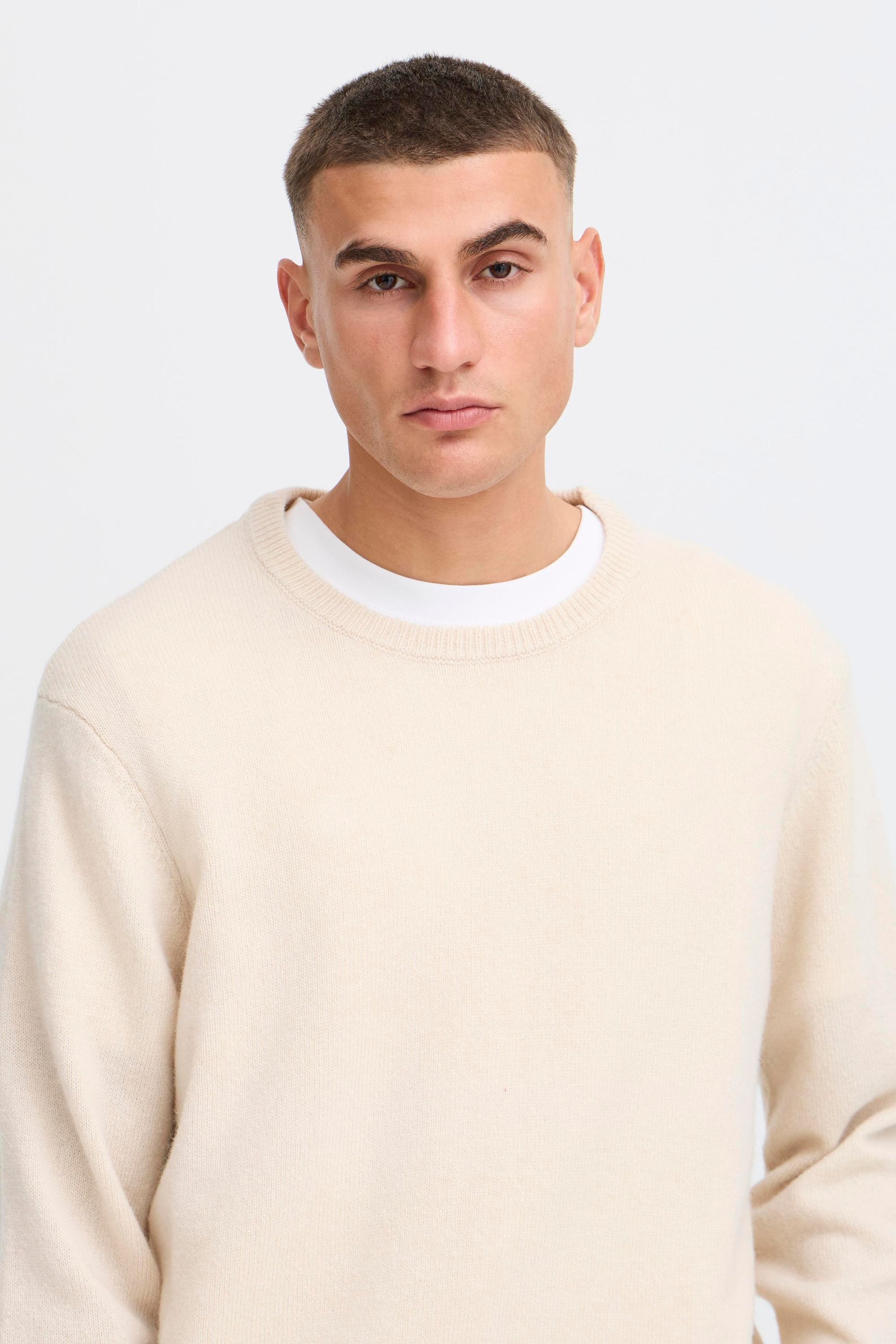 !Solid Strickfleece-Pullover »Strickpullover SDRICK«