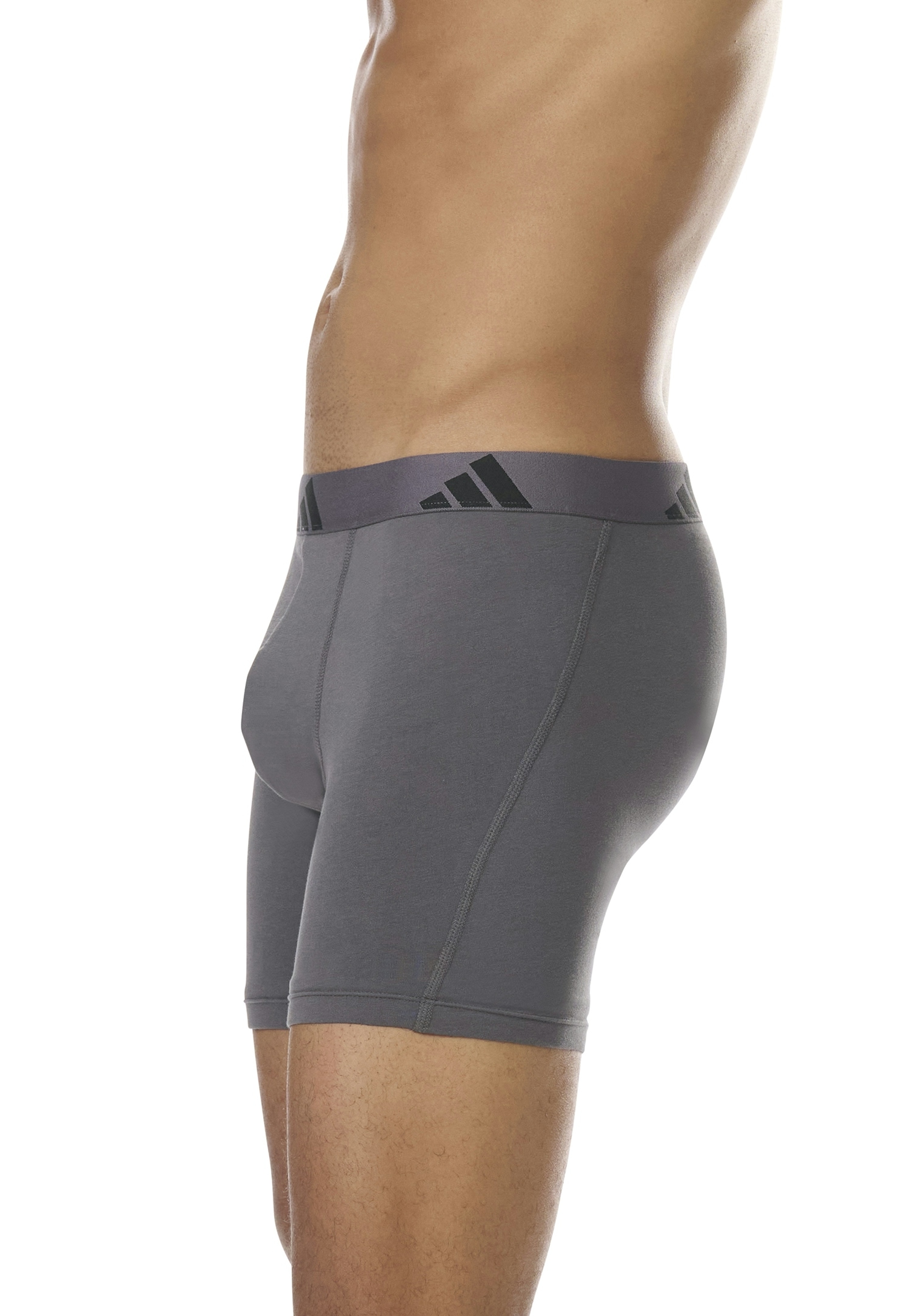 adidas Sportswear Boxershorts »Active Flex Cotton«, (3er Pack), mit etwas längerem Bein