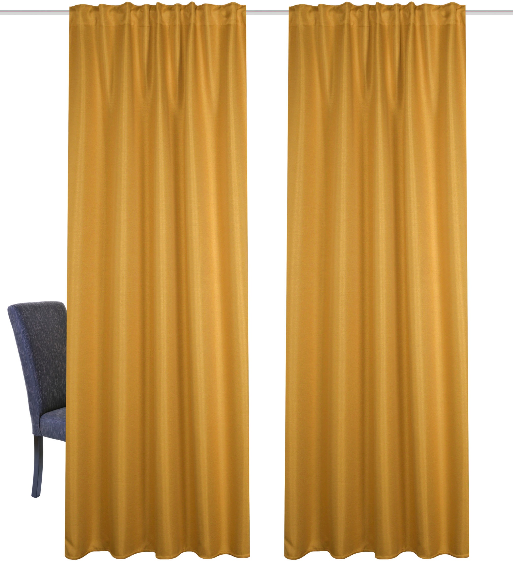Home Basics Gardine »2er JOHN«, (2 St.), Verdunklungsschal