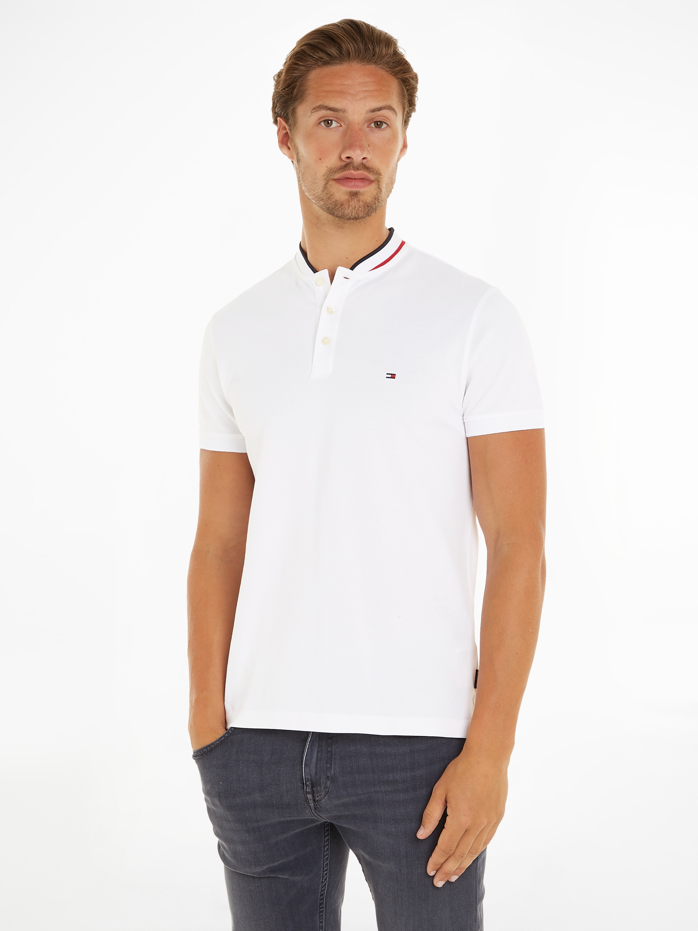 Poloshirt »MAO RWB TIPPED SLIM POLO«