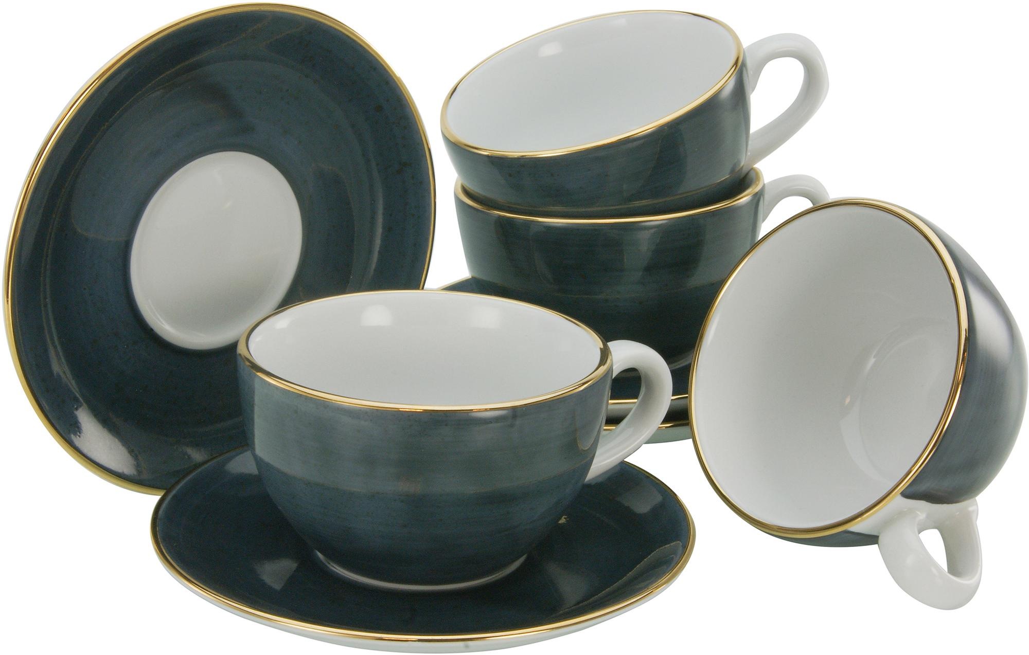 Guido Maria Home&Living 4 Glamour«, tlg.), handgemalt Tassen Kretschmer online 8 (Set, OTTO Untertassen, Tassen, kaufen 4 Cappuccinotasse »Kaffeetasse bei Set