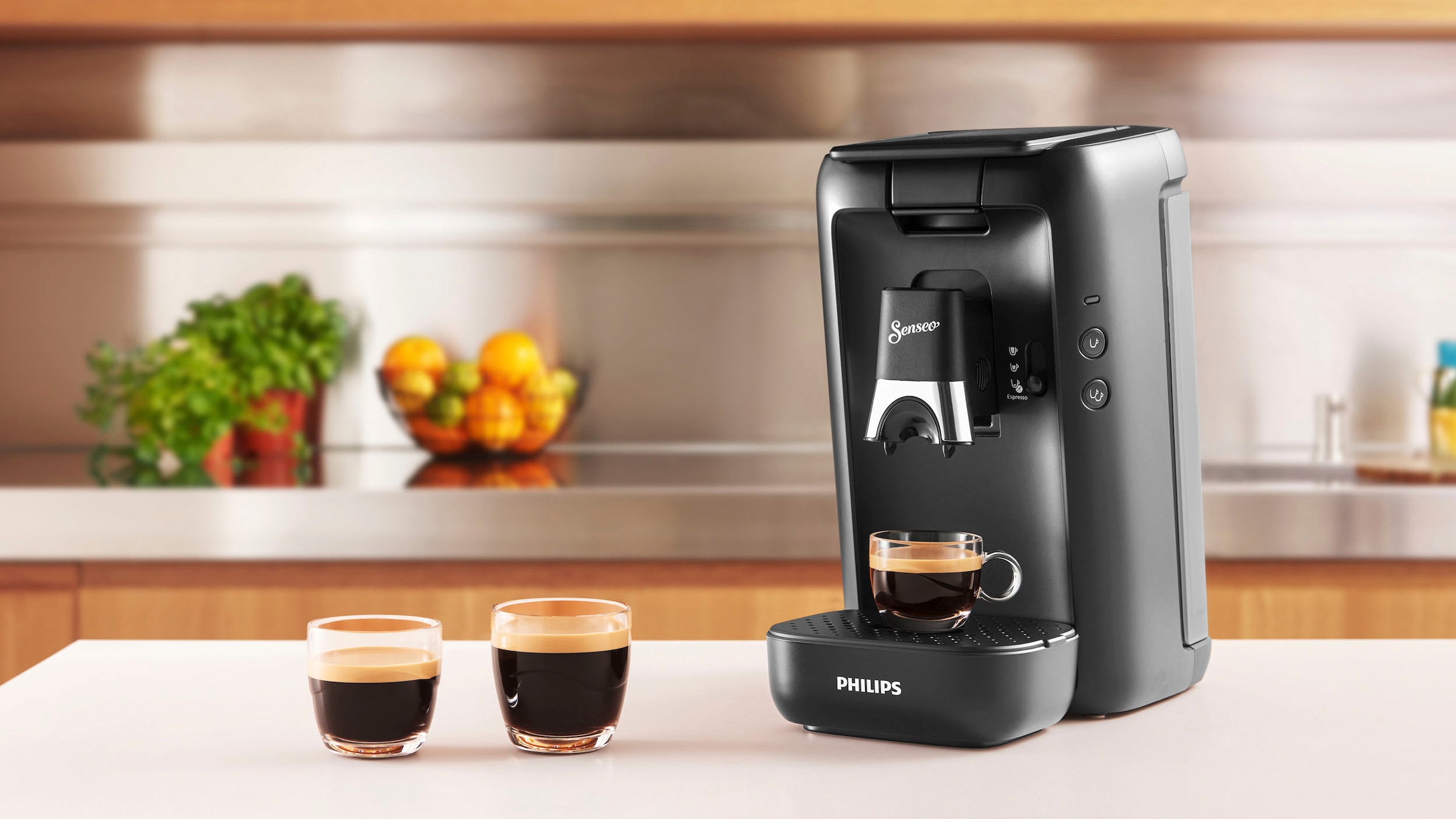 Philips Senseo jetzt Kaffeespezialitäten«, 80% Online +3 14,- Kaffeepadmaschine inkl. im Wert OTTO UVP im € »Maestro recyceltem Plastik, Gratis-Zugaben Shop Memo-Funktion, aus CSA260/60, von
