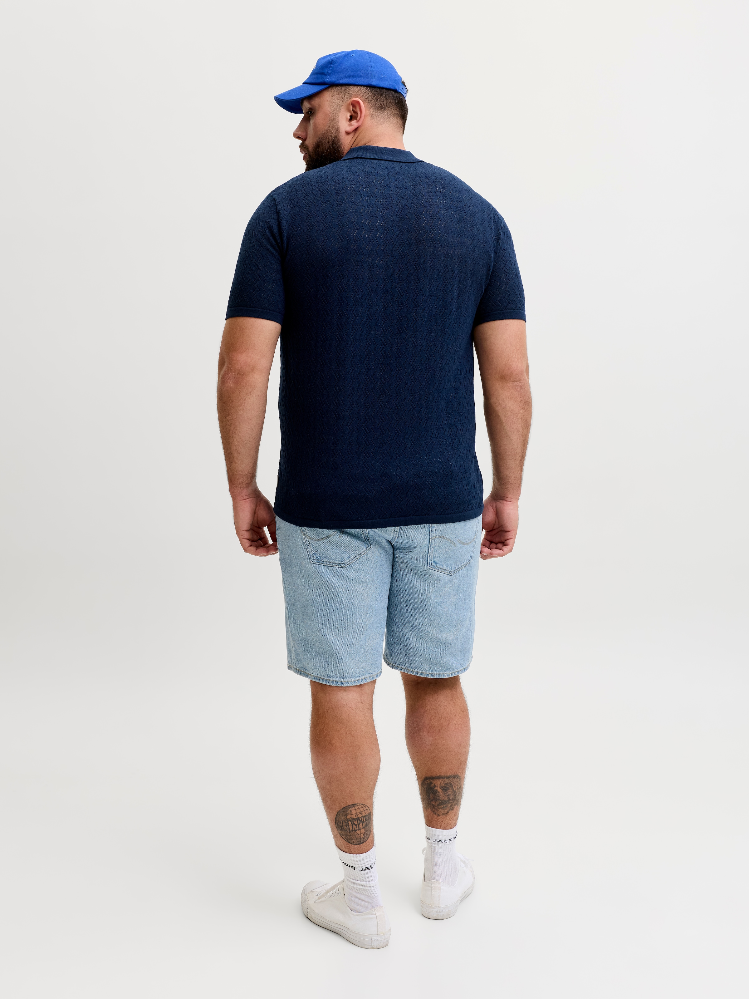 Jack & Jones PlusSize Jeansbermudas »JJITONY JJORIGINAL SHORT« Five-Pocket-Design, relaxed fit