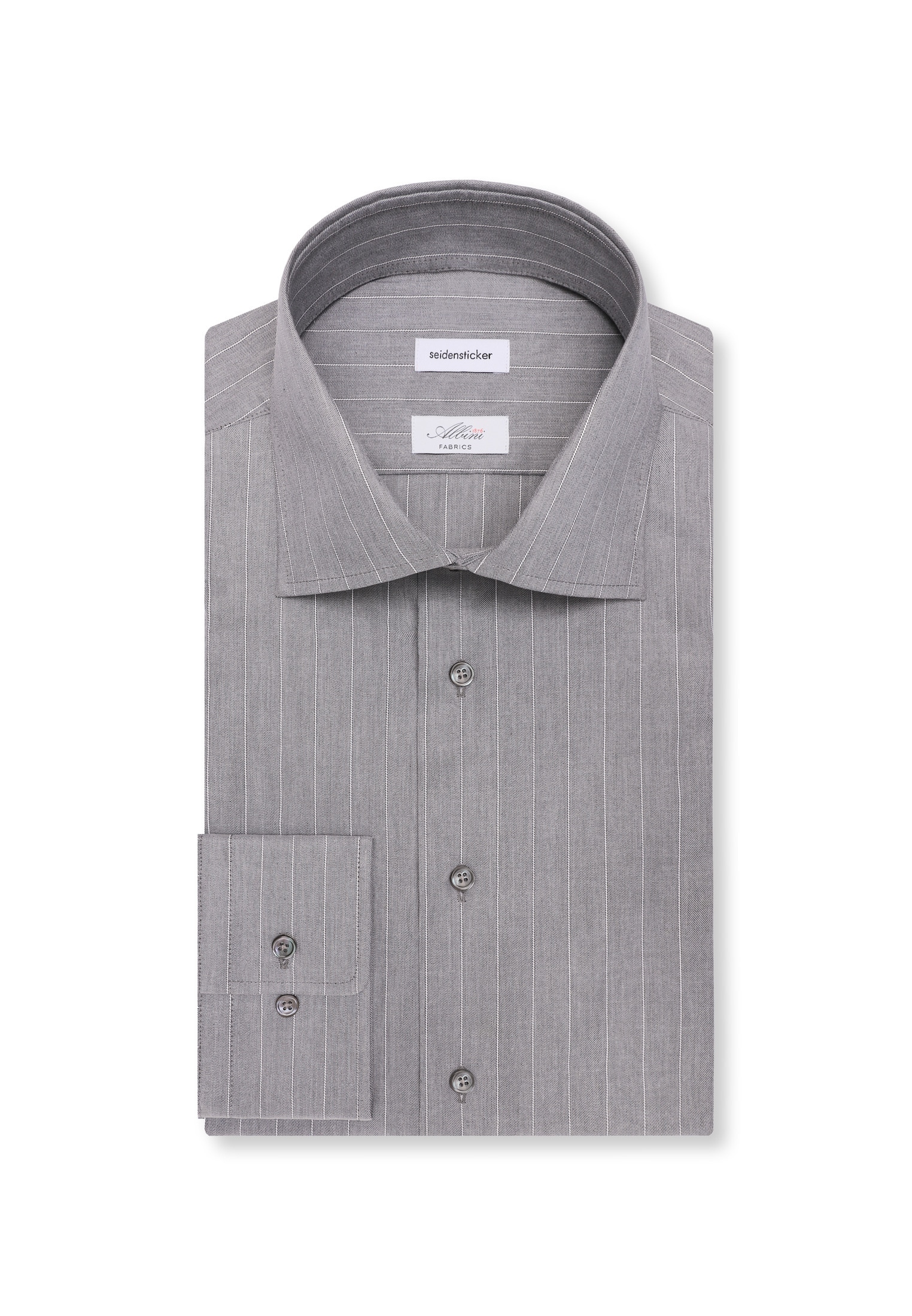 seidensticker Businesshemd »Schwarze Rose« Regular 1/1 Kentkragen Gestreift