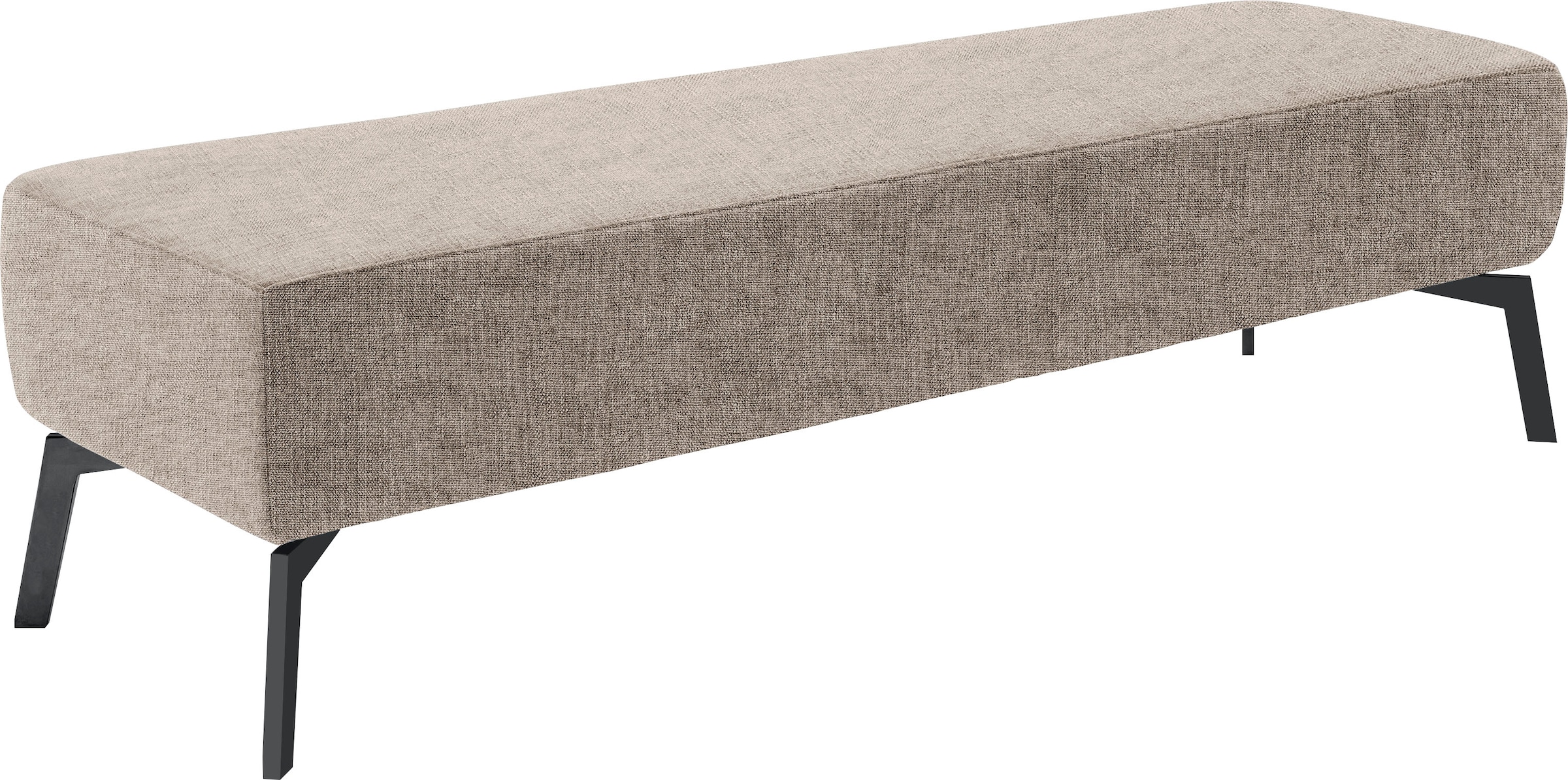 Home affaire Hockerbank »Siva, modern & stylisch, Breite 52 cm« weicher Sitz, freistehend & saugroboterfreundliche Höhe