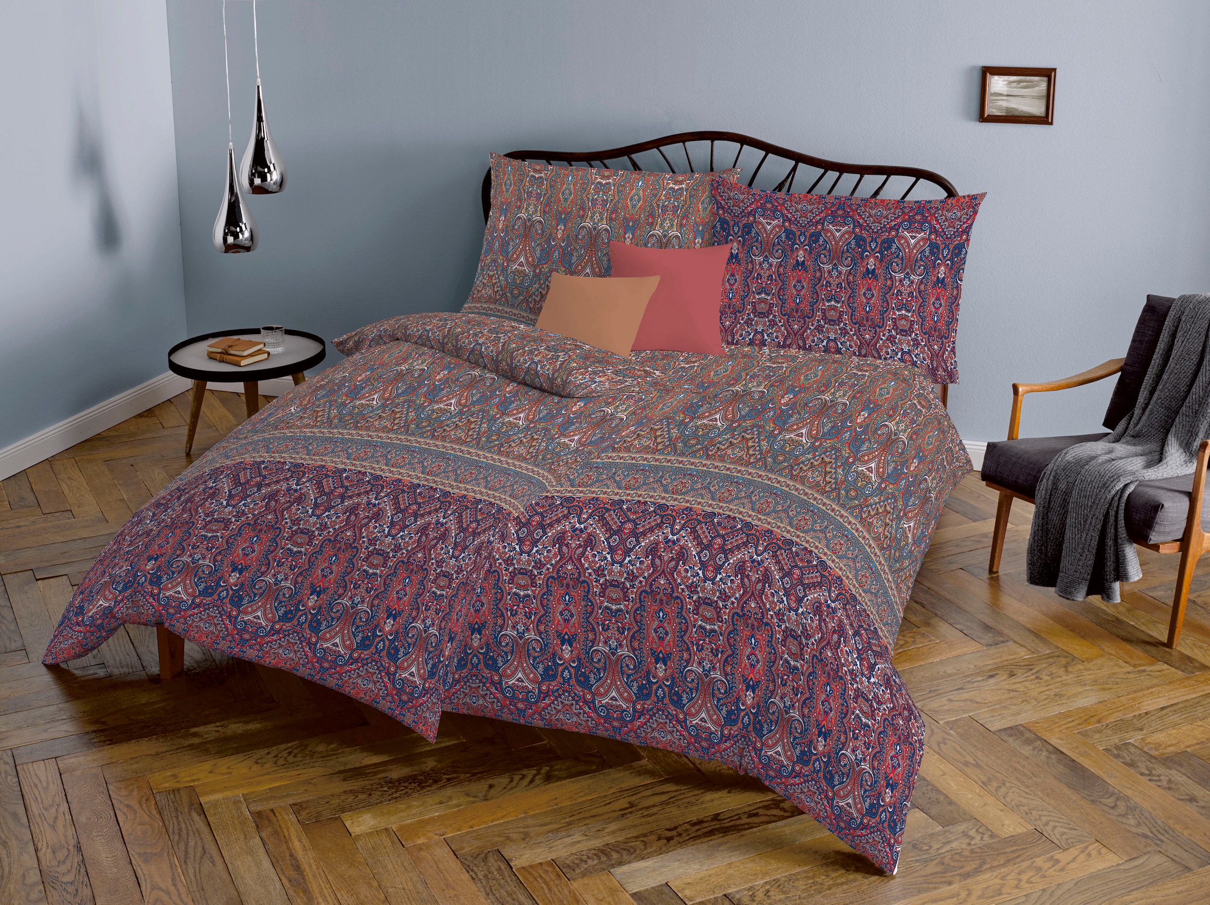 fleuresse Bettwäsche »Davos«, Feinbiber, Baumwolle, in Gr. 135x200, 155x220, 200x200cm