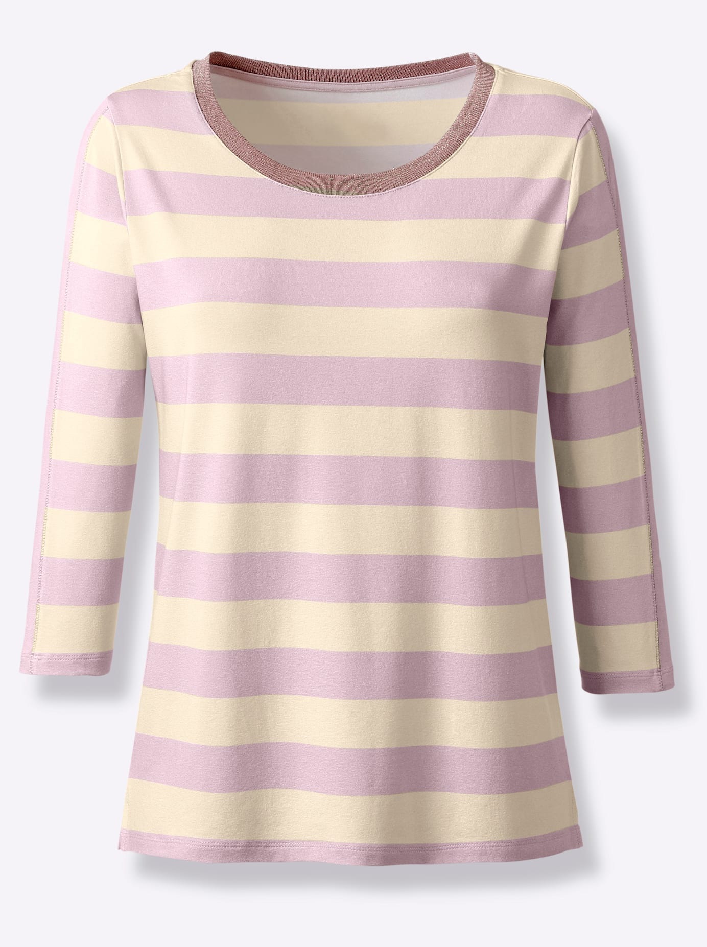 heine 3/4-Arm-Shirt »Druck-Shirt«, (1 tlg.)
