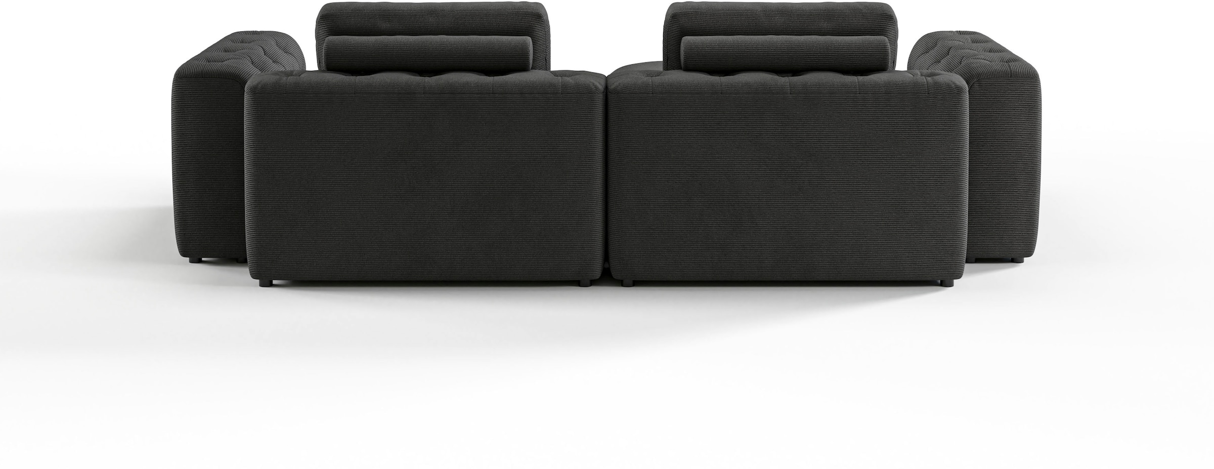 RAUM.ID Ecksofa »Cushid L-Form«, Modulset, bestehend aus 3 Teilen