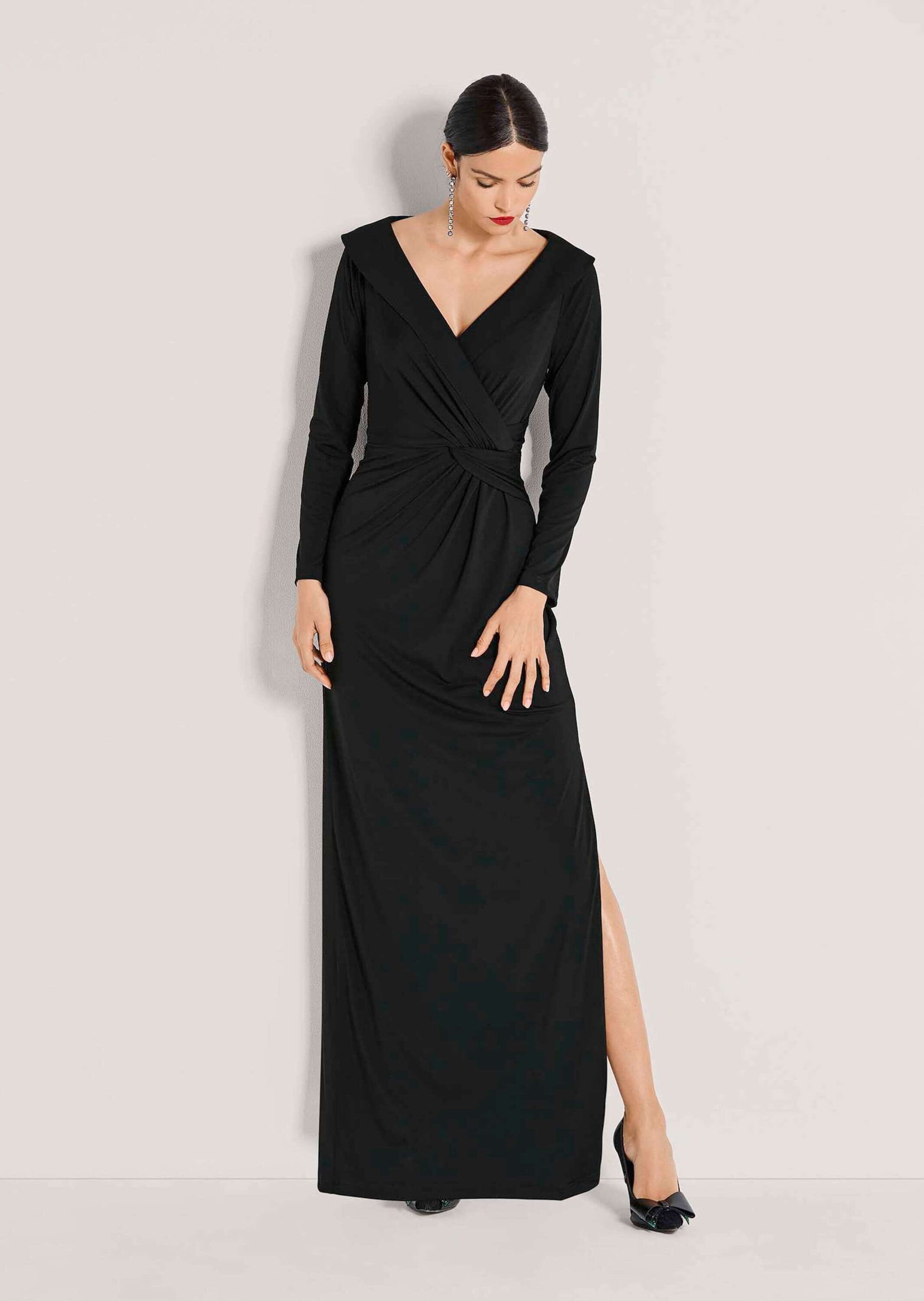 MADELEINE Abendkleid »Abendkleid Elegantes Stretchkleid in Wickel-Optik«