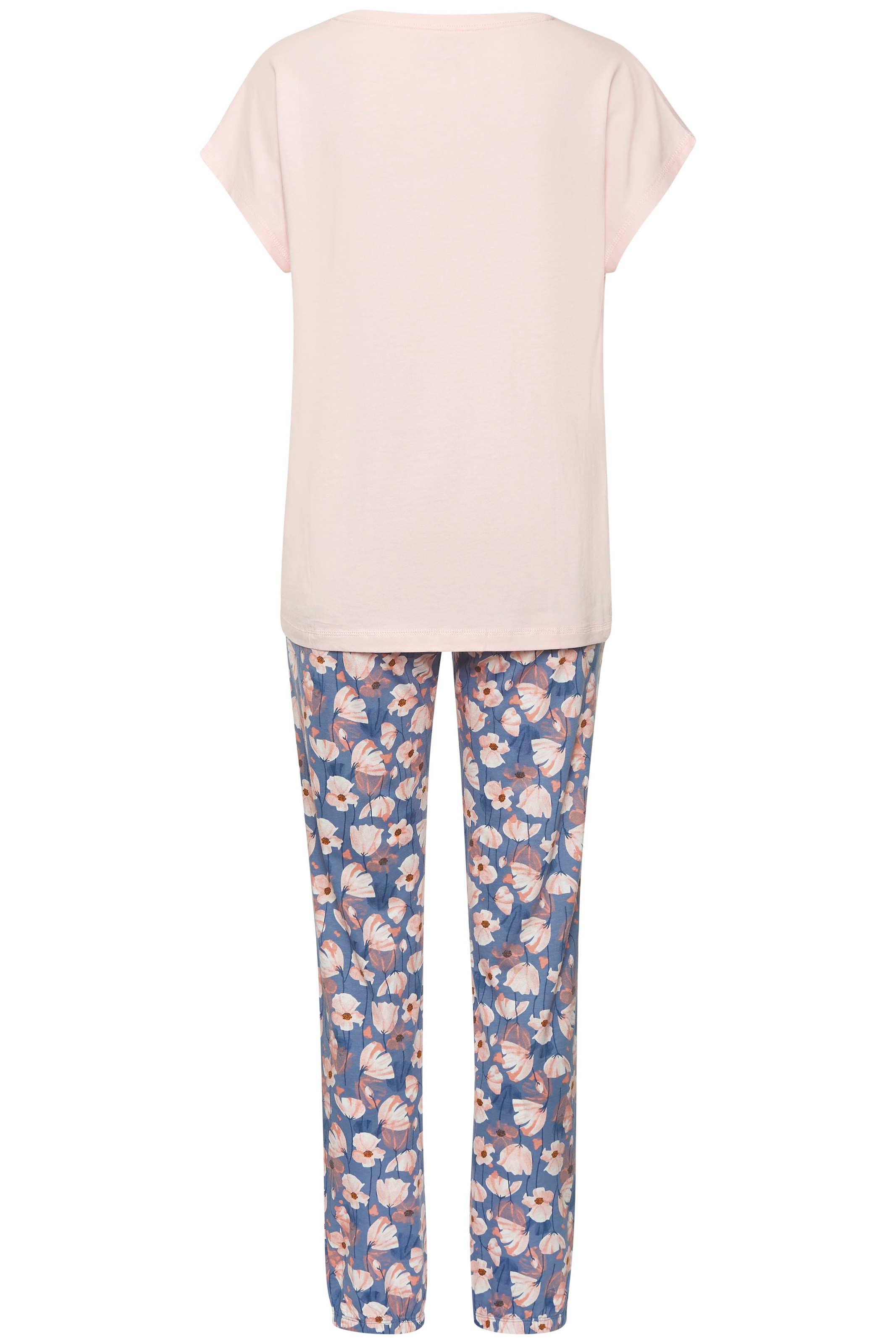Vivance Dreams Pyjama Set, 2-teilig, 2 tlg. Mit schönem Alloverprint