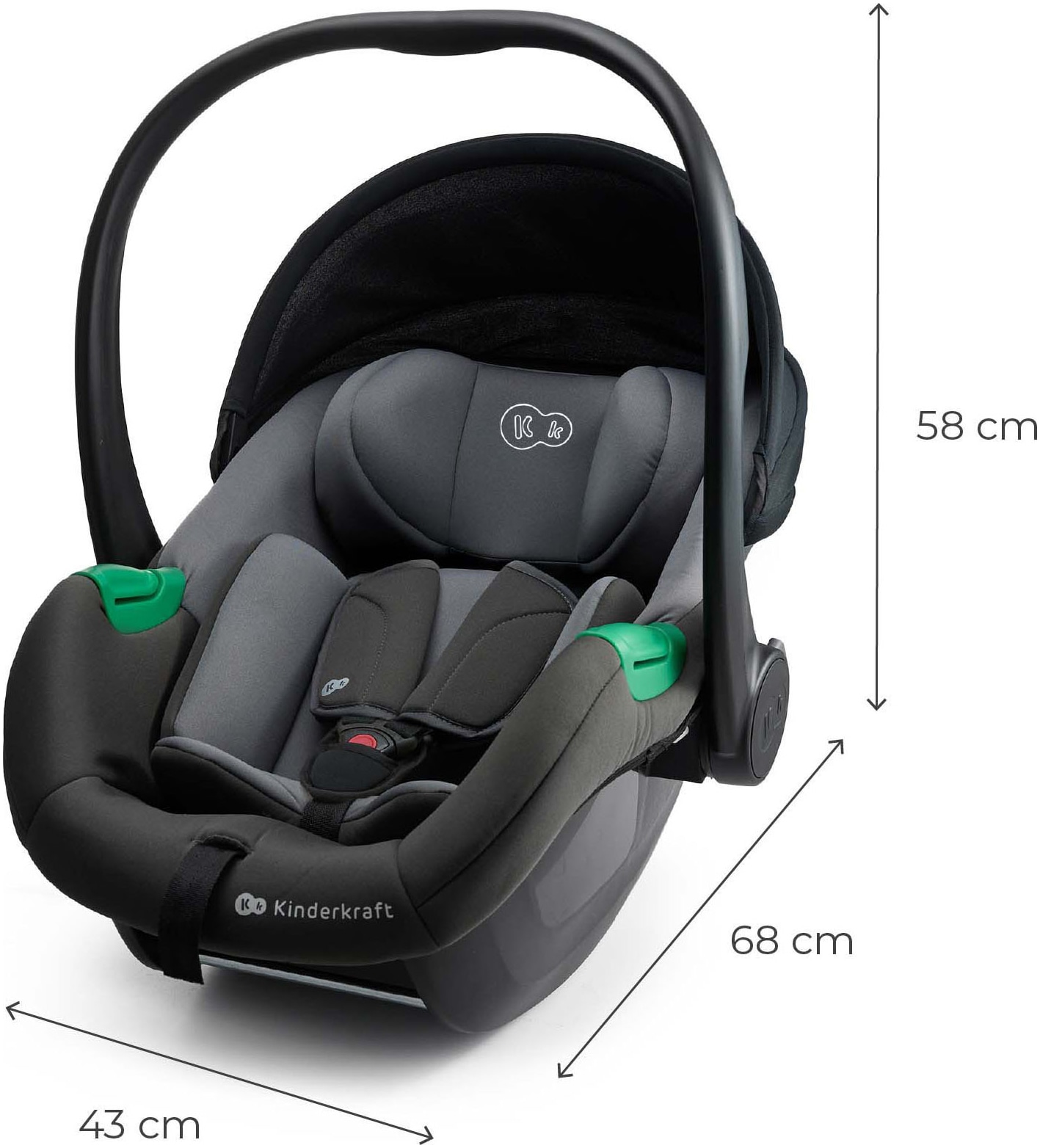 Kinderkraft Babyschale »MINK PRO2 iSize«