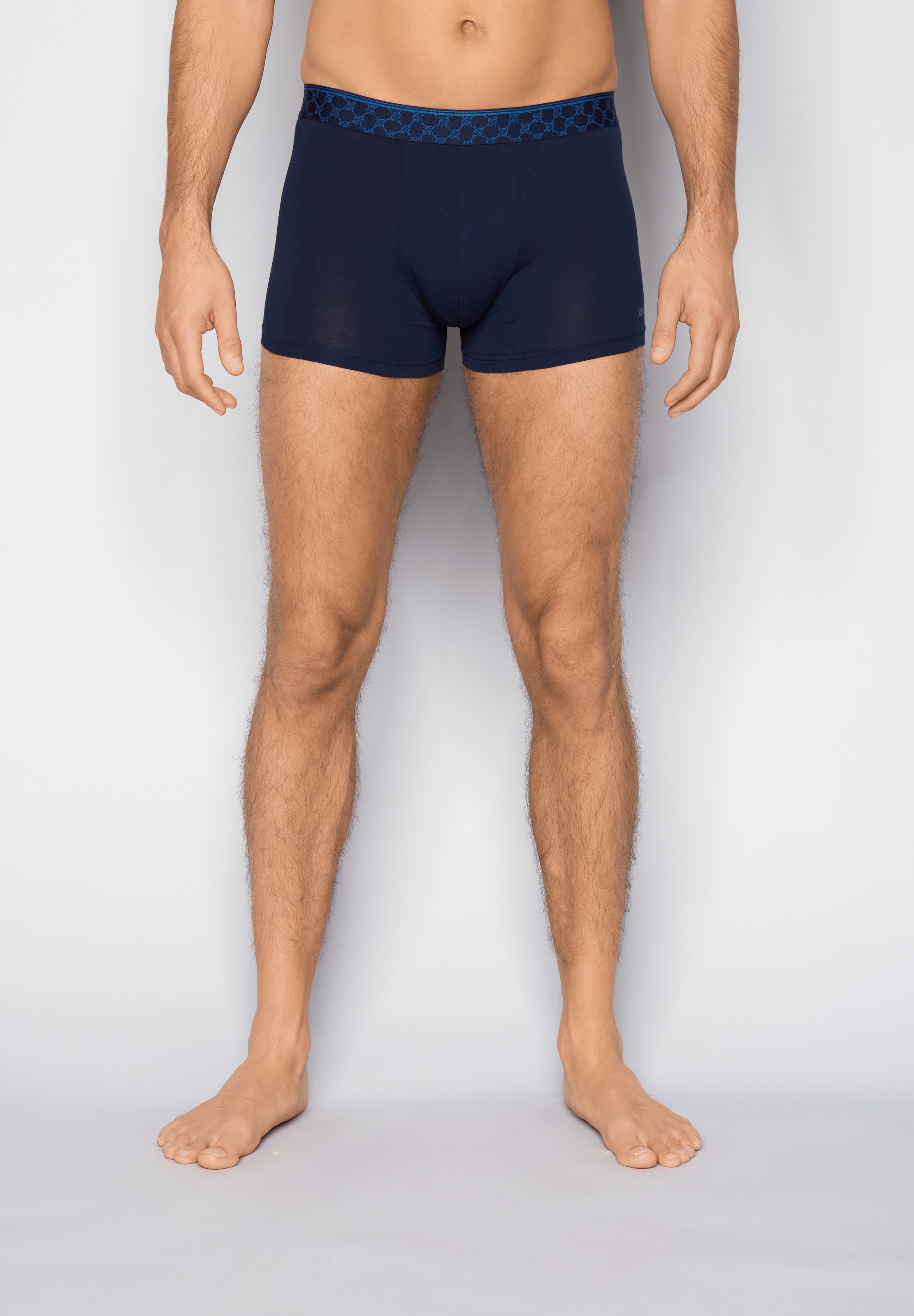 JOOP! Boxershorts »Everyday« 3er Pack,  ohne Eingriff, Cornflower-Logobund, Baumwollmix