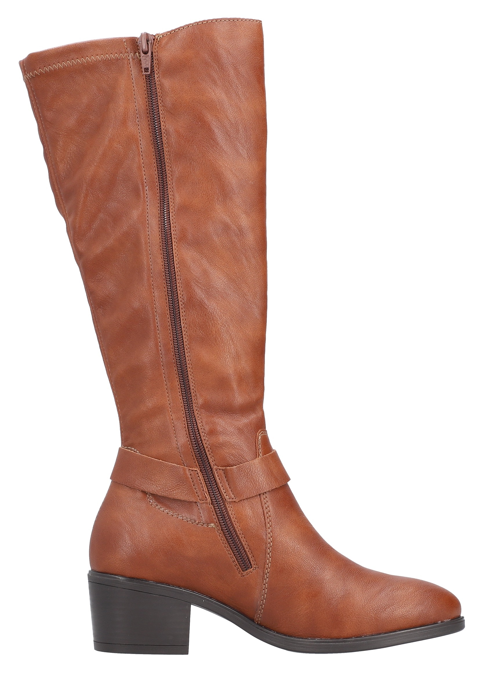 Rieker Stiefel, Langschaftstiefel, Reißverschluss, in schmaler Form