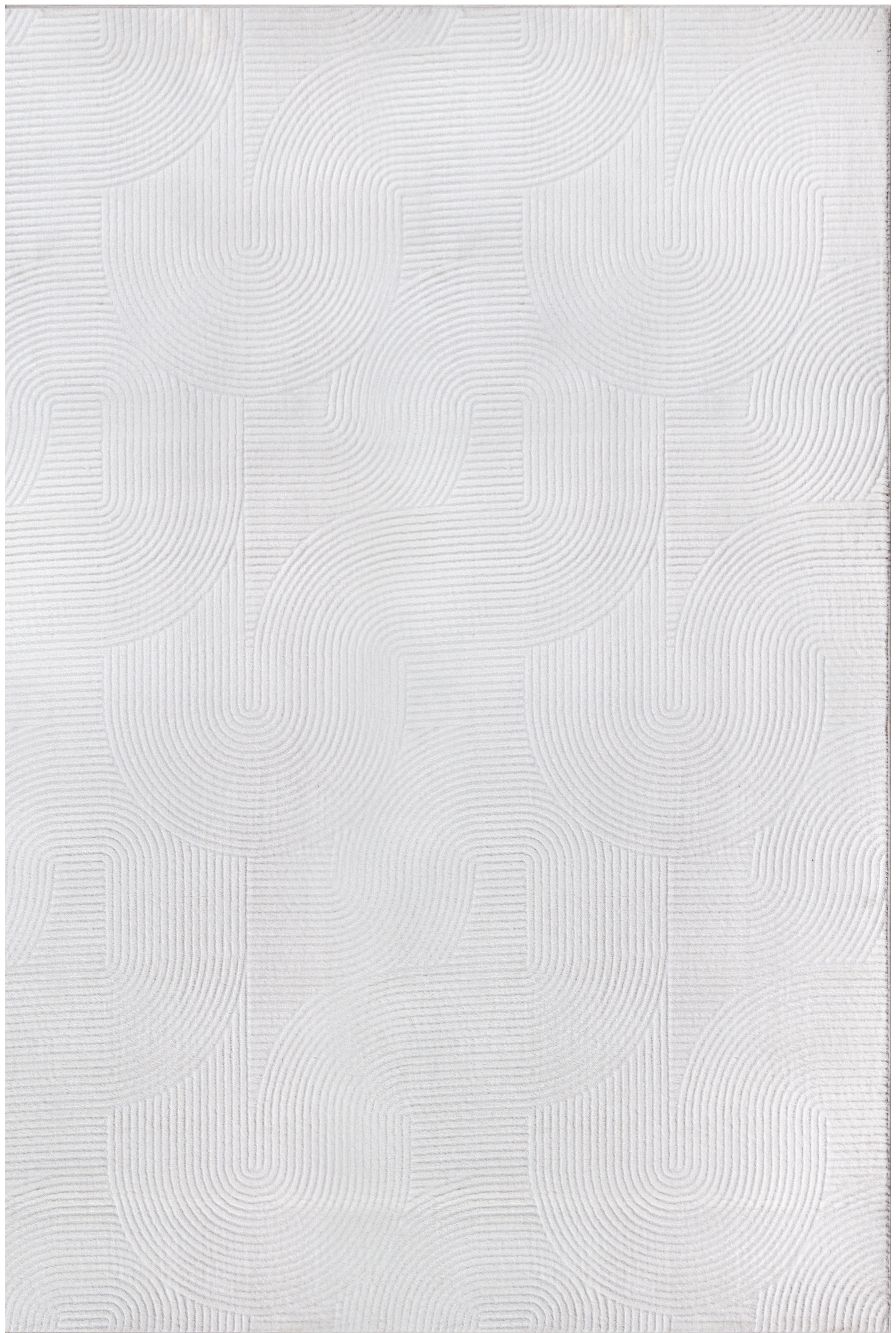 OTTO home Designteppich »Zoelle 3D Optik/Hoch-Tief Effekt« rechteckig 8 mm Höhe mit Anti-Rutsch-Rücken, angenehm weich, Teppich Wohnzimmer Boho Design