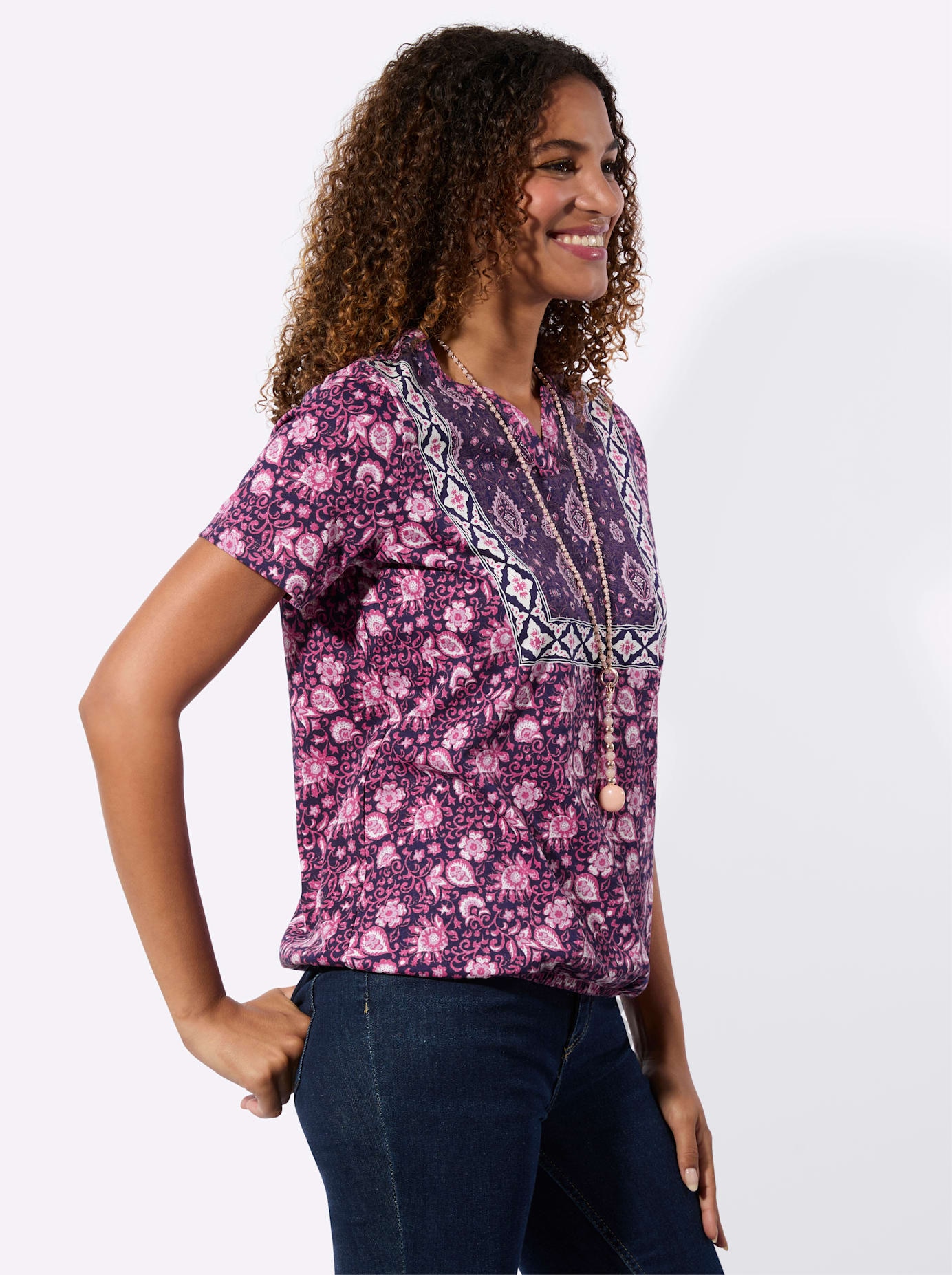 Inspirationen Kurzarmshirt »Shirt« 1 tlg.