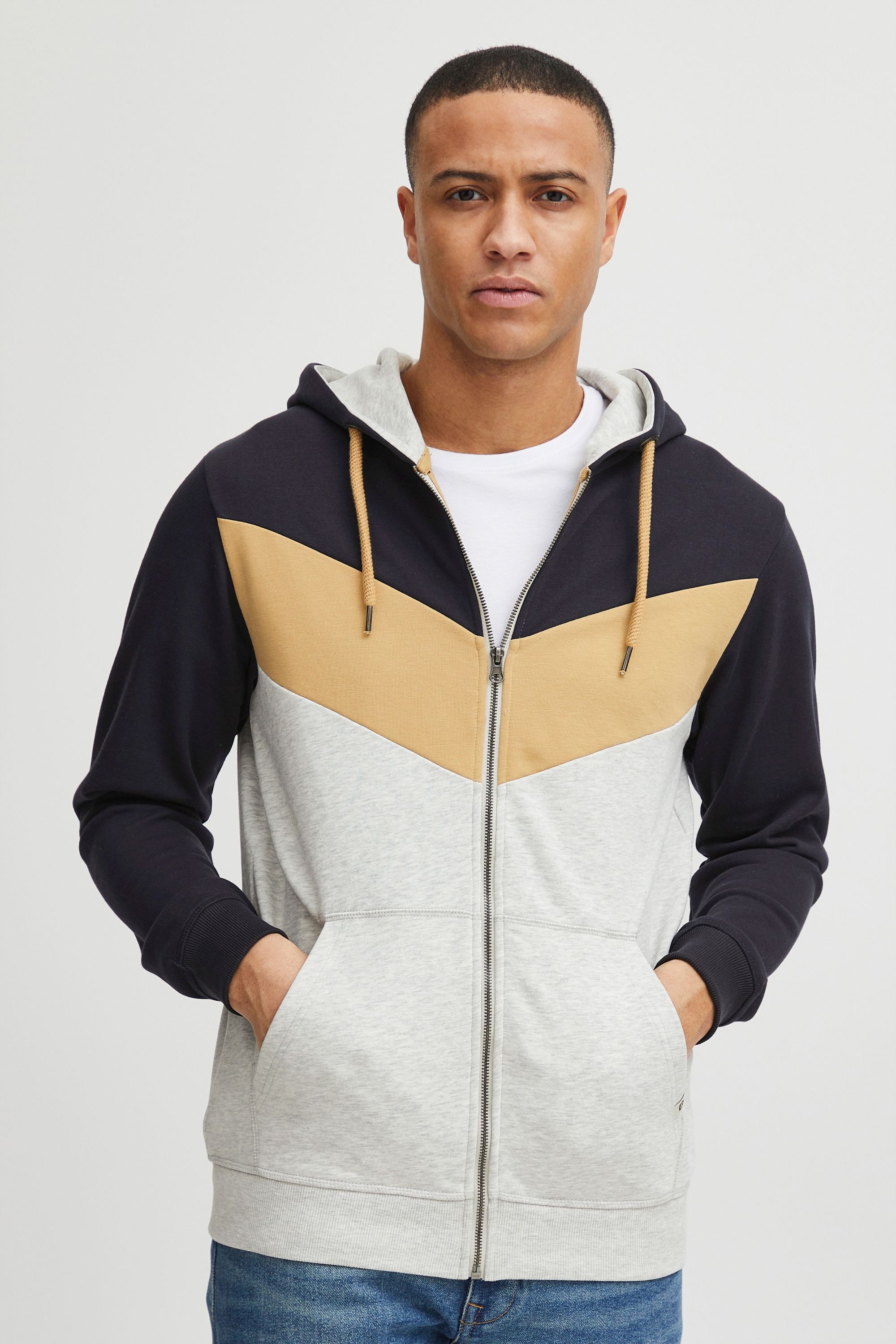 Indicode Kapuzensweatjacke »Kapuzensweatjacke IDPock«
