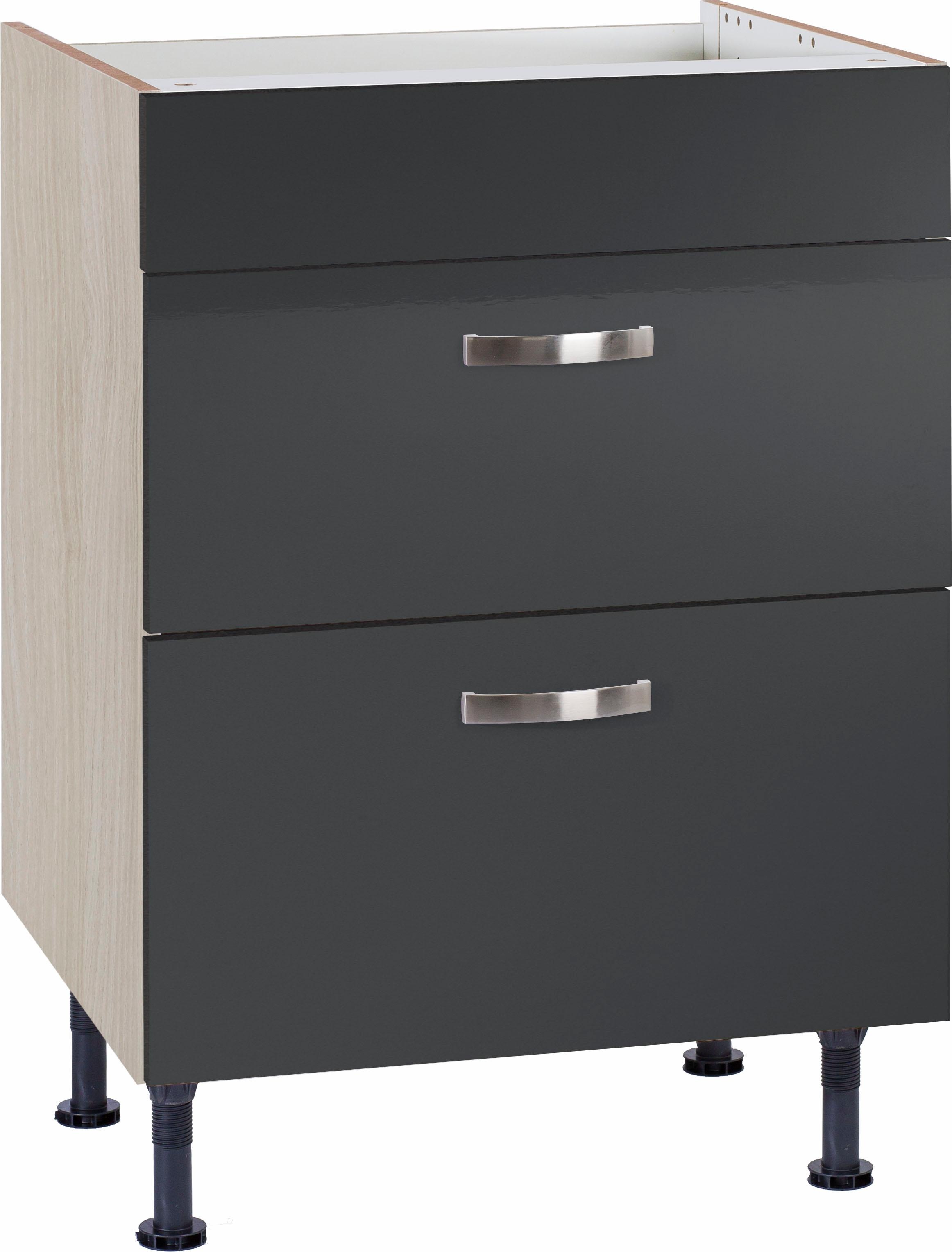 OPTIFIT Kochfeldumbauschrank »Cara«, Breite 60 cm, mit Vollauszügen und Soft-Close-Funktion