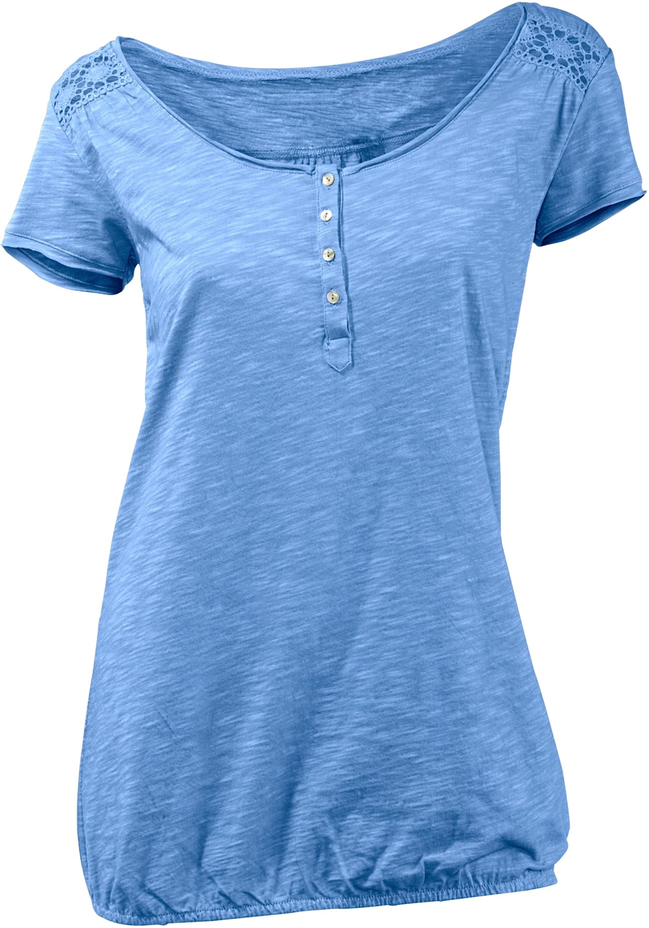 heine Rundhalsshirt »Rundhals-Shirt«, (1 tlg.)