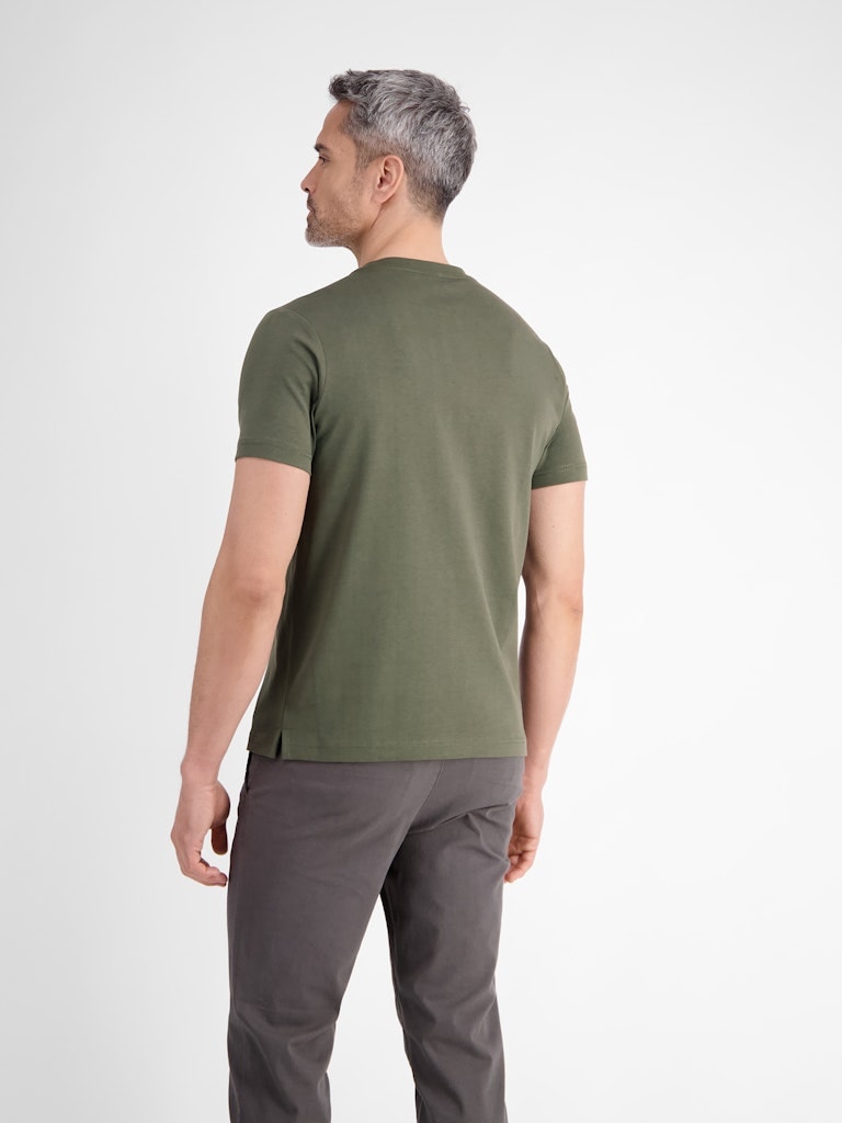 LERROS T-Shirt, Rundhals, mit tonalem Print