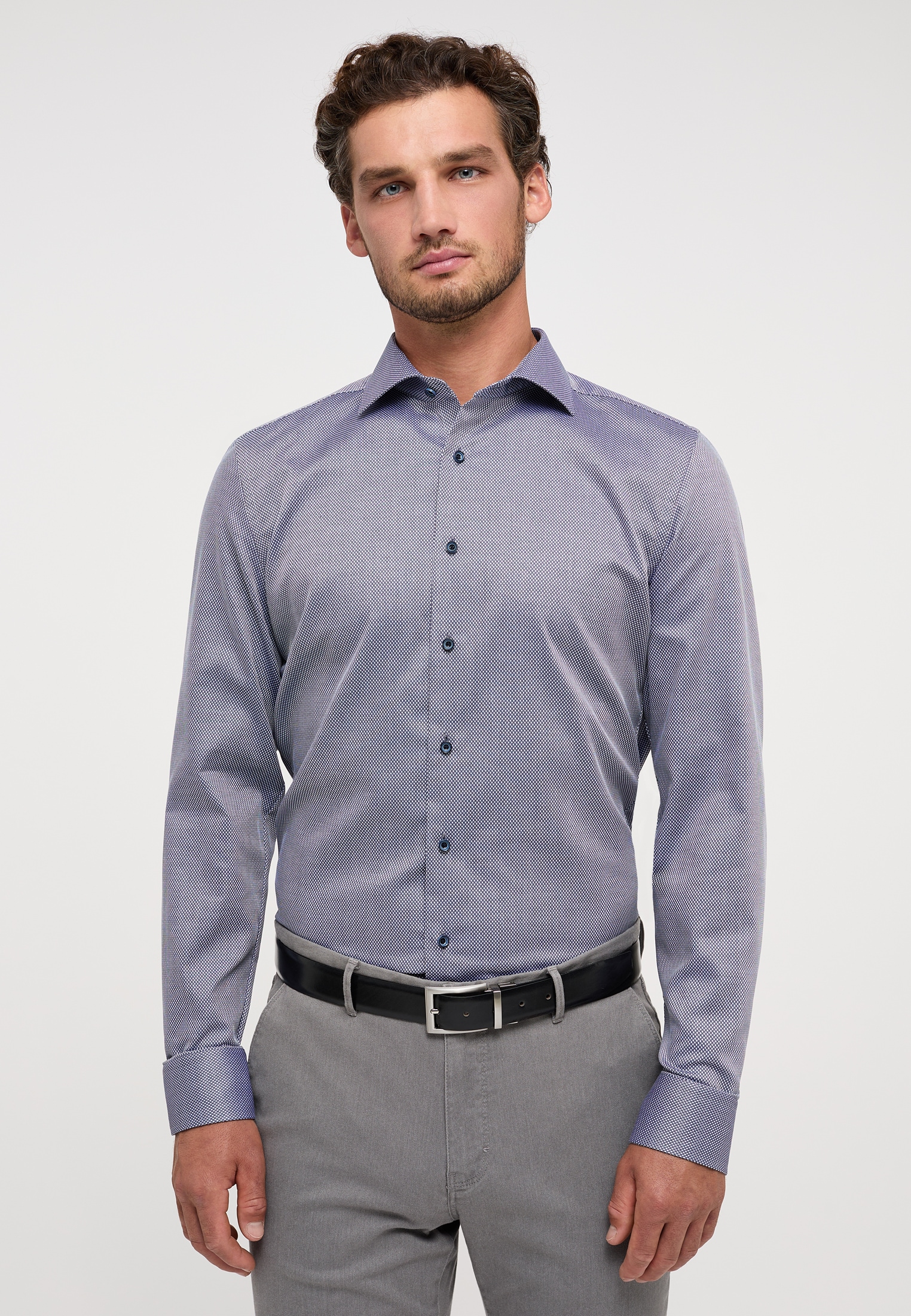 Eterna Langarmhemd »SLIM FIT«