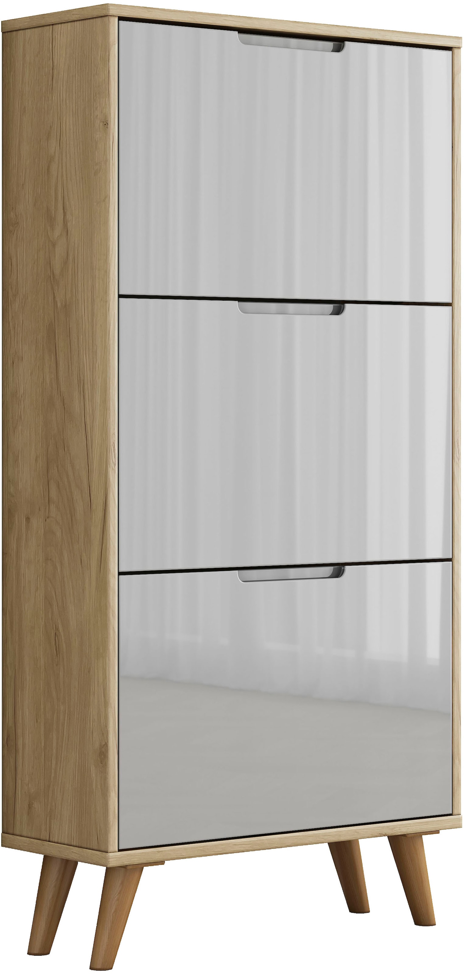 OTTO home Schuhschrank »Lund« FSC-zertifiziertem Holz, ABS-Kanten, Breite 62 cm