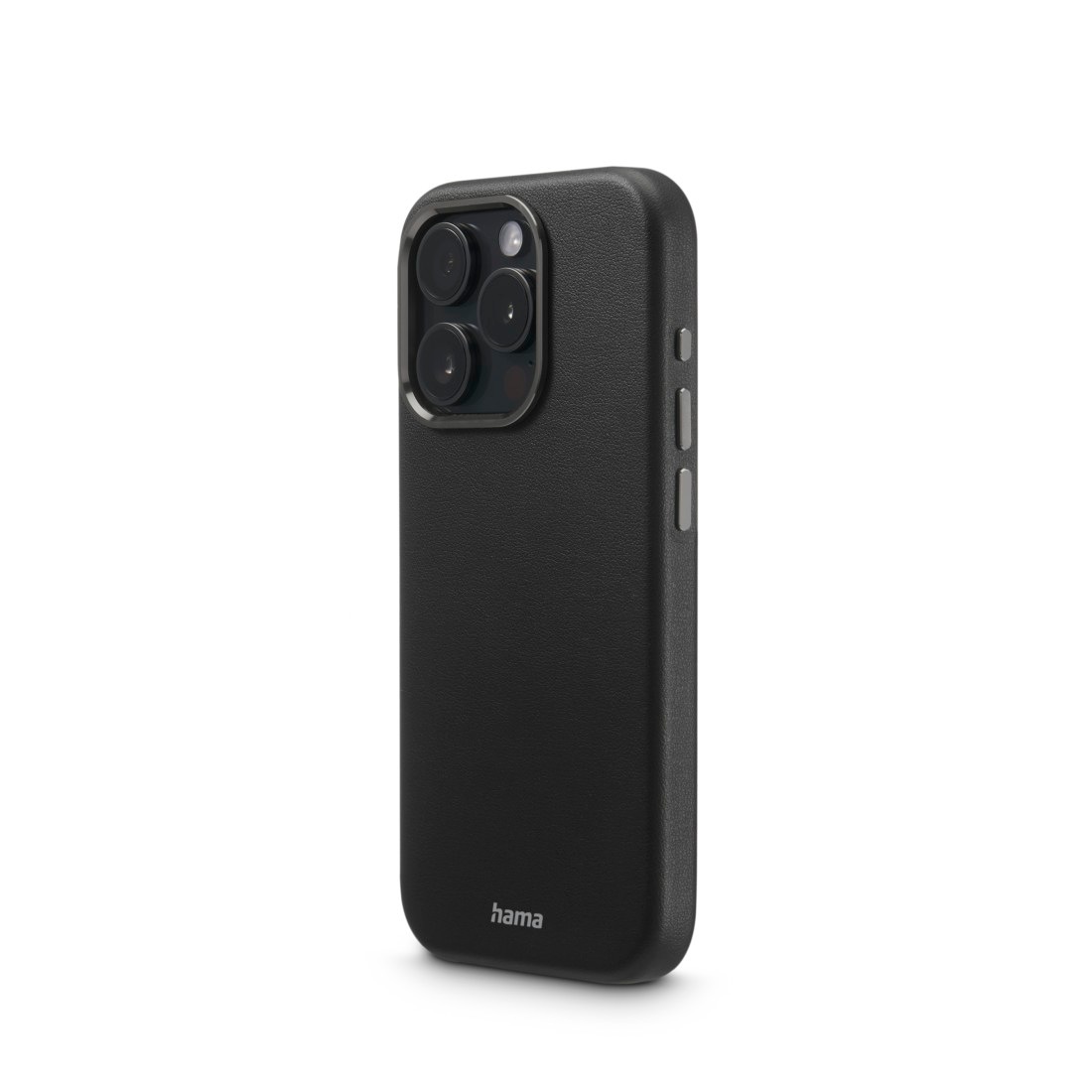 Hama Smartphone-Hülle »Handyhülle "Eco Premium" für Apple iPhone 16 Pro, Schwarz«, iPhone 16 Pro, 16,0 cm (6,3 Zoll)