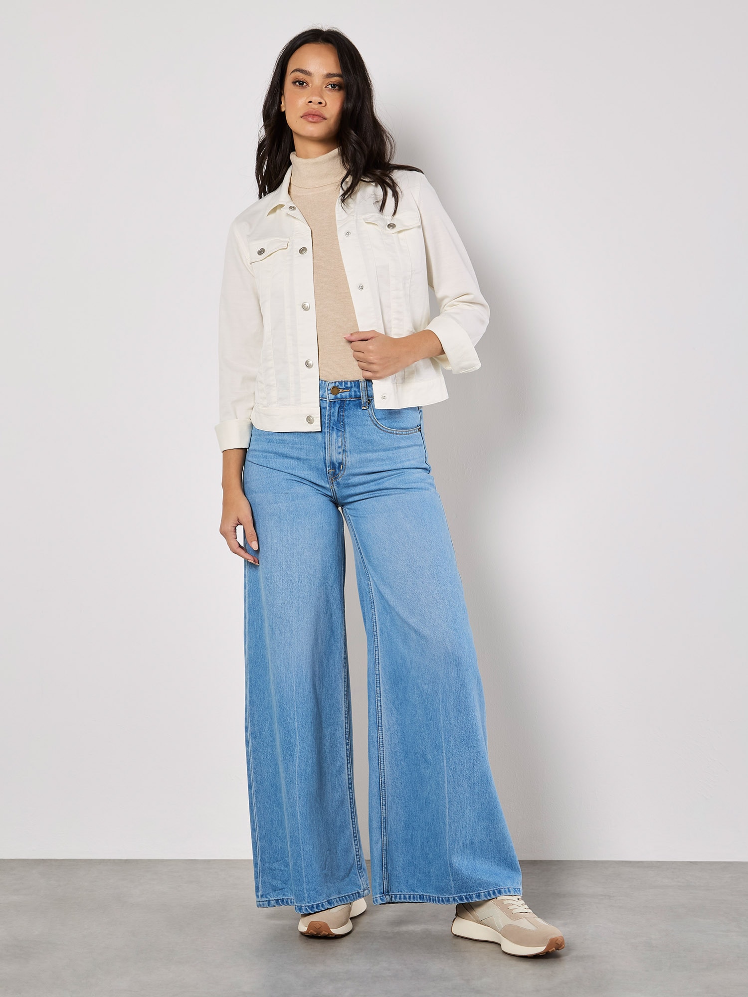 Apricot Jeansjacke »Jacke« mit Zierknöpfen