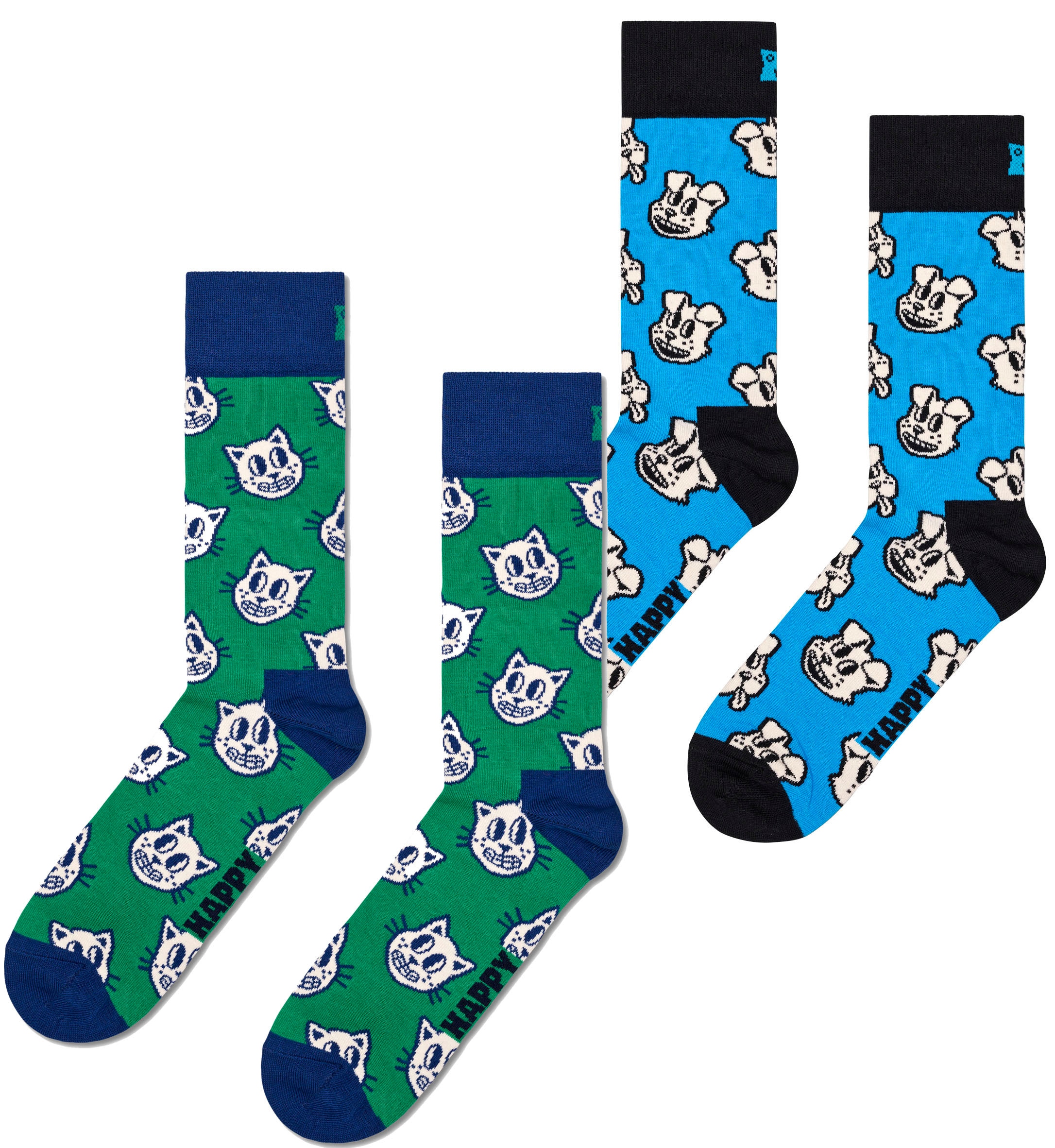 Happy Socks Socken, (2 Paar), Cat Socks