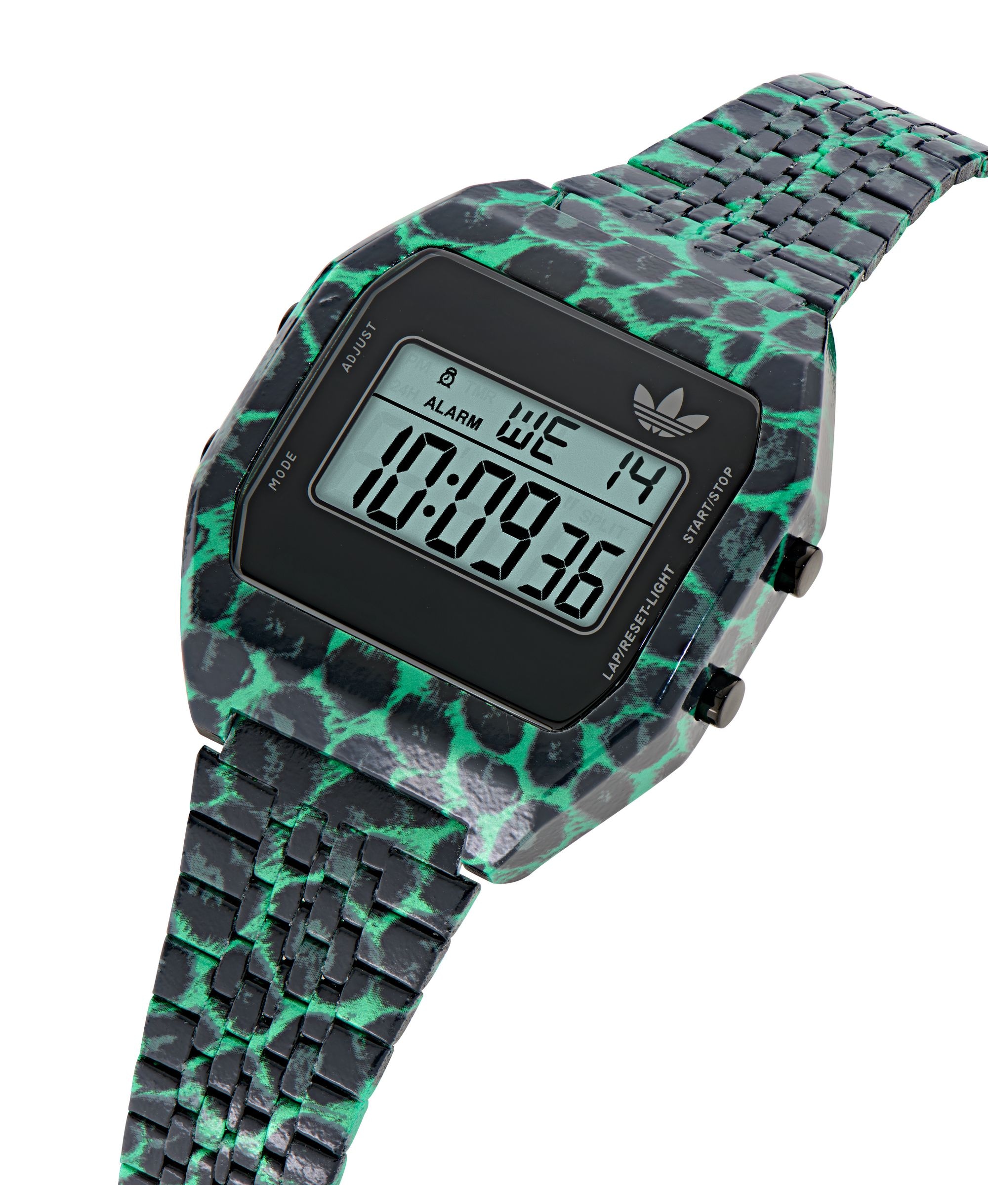 adidas Originals Digitaluhr »Digital Two« Quarzuhr, Armbanduhr, Damenuhr, Herrenuhr, Edelstahlarmband, digital