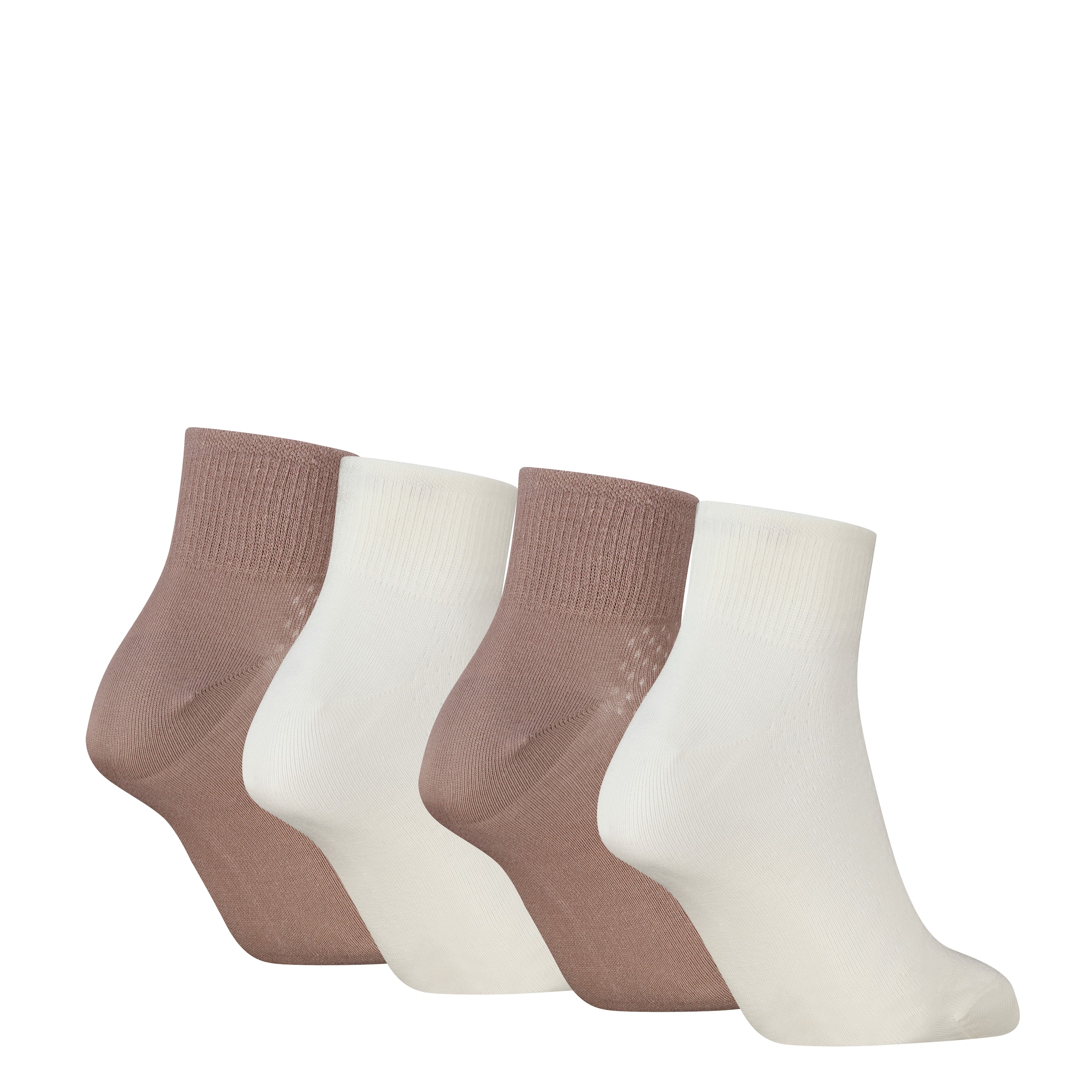 PUMA Kurzsocken »PUMA WOMEN QUARTER 4P ECOM« 4 Paar,  mit atmungsaktivem Materialmix