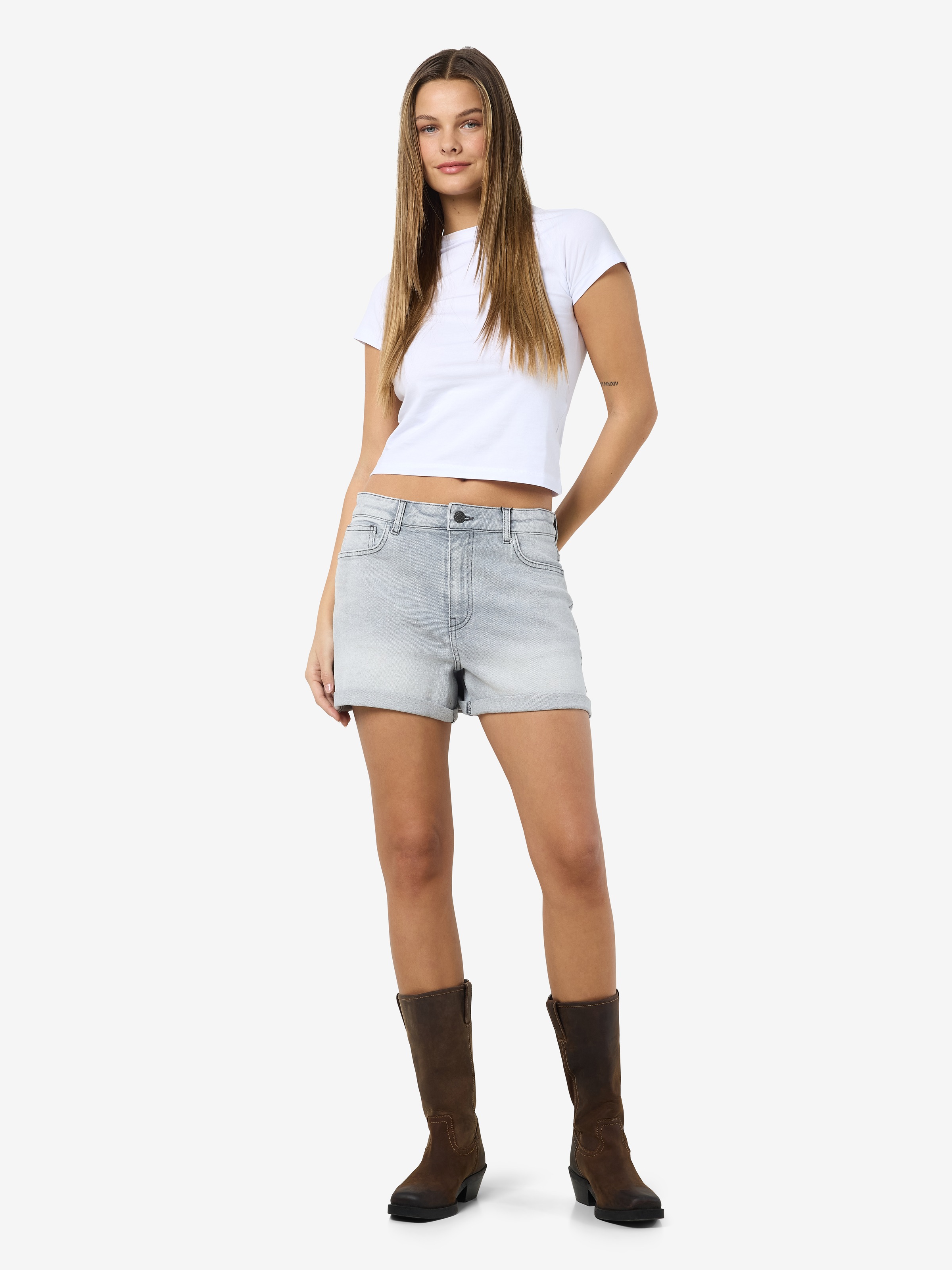 Noisy may Jeansshorts »NMMONI HW DNM SHORTS AZ277LG NOOS«