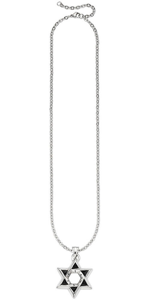 Bruno Banani Kette mit Anhänger »Schmuck Geschenk Ankerkette Hexagramm, B4122N/20/00/50«