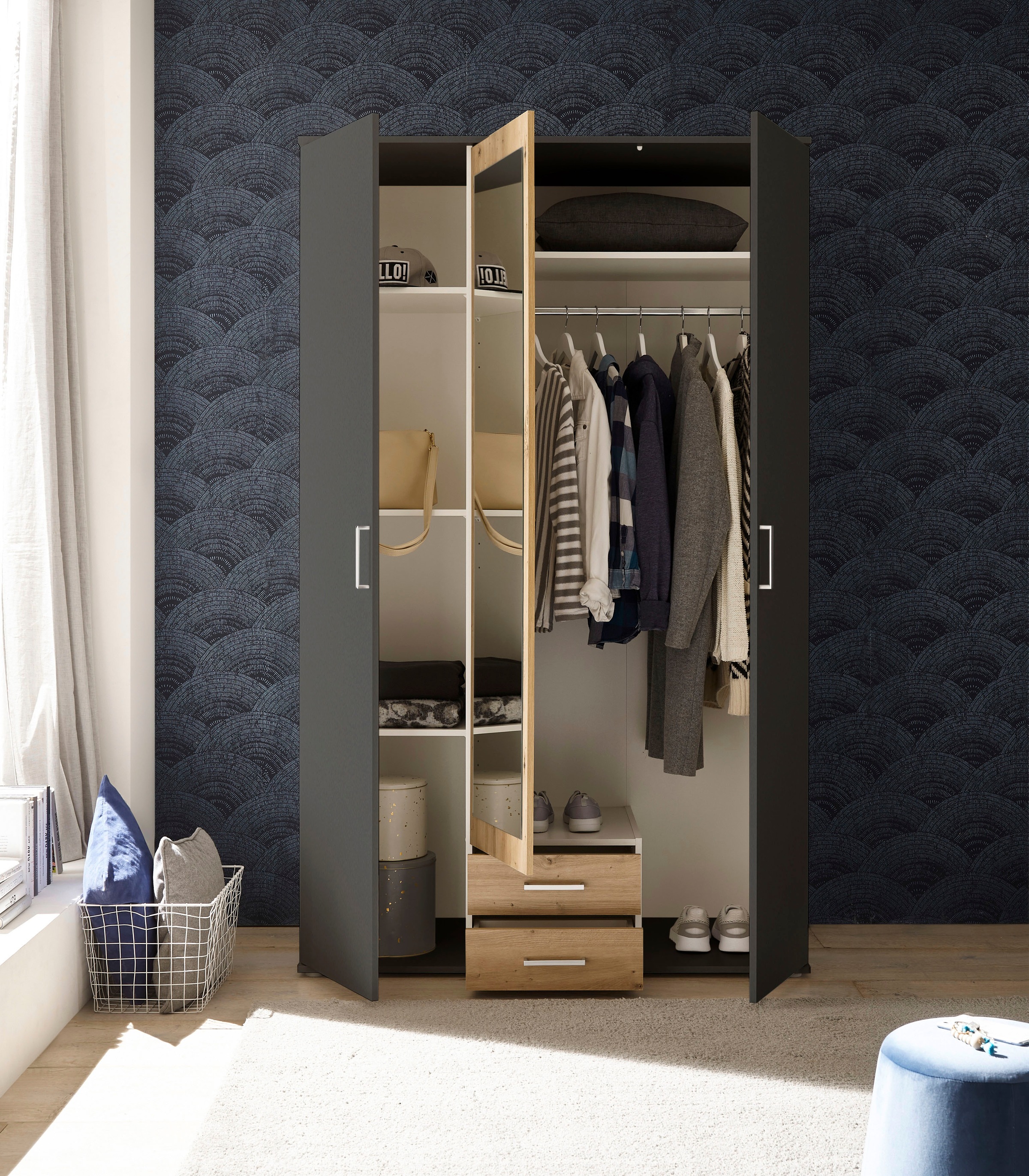 Schlafkontor Kleiderschrank »Hanau«