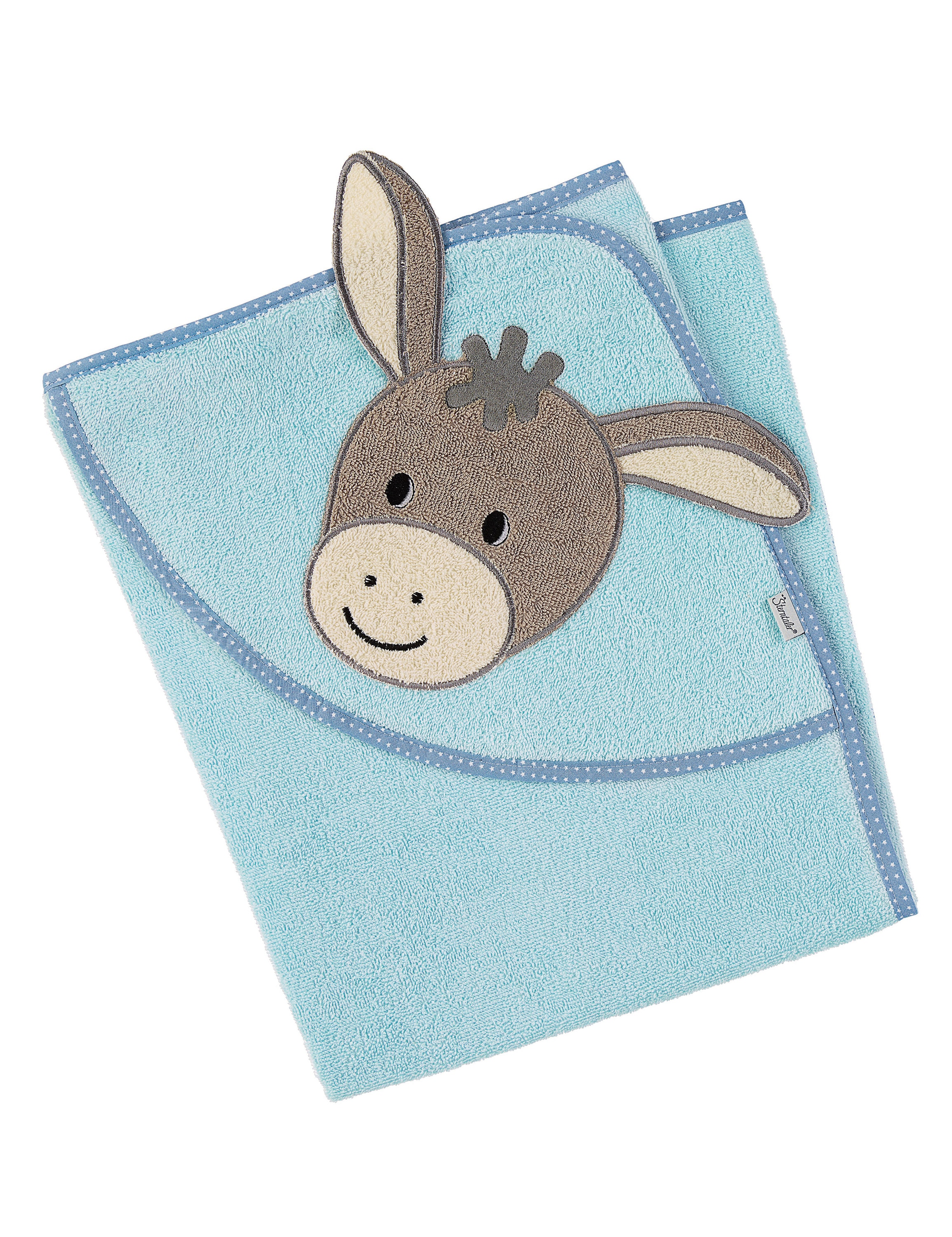 Sterntaler® Kapuzenhandtuch »Motiv-Kapuzenbadetuch Emmi«