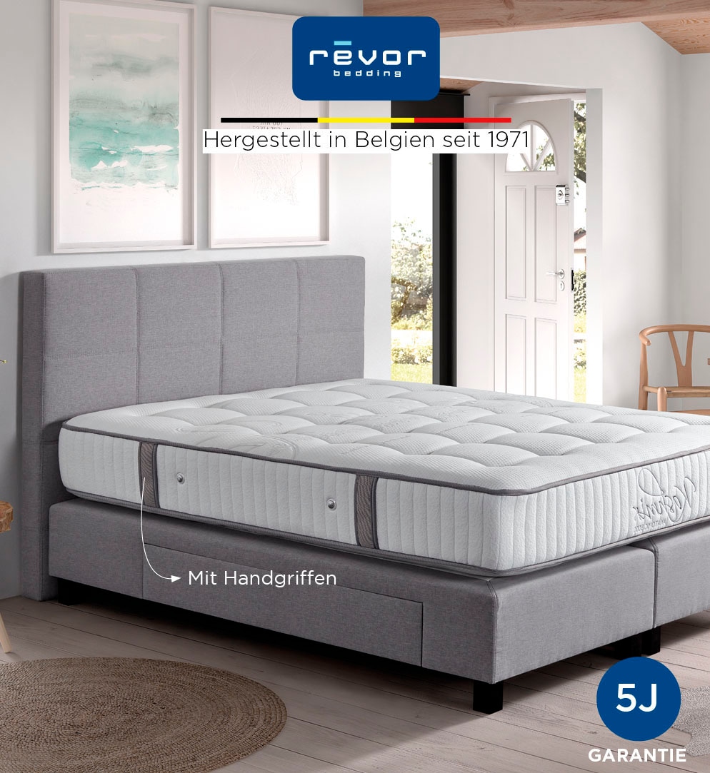 Revor Bedding Taschenfederkernmatratze »Kaschmir Anatomic 1500 Viscogel«, 28 cm hoch, Raumgewicht: 50 kg/m³, 1500 Federn, (1 St.), mit Kaschmirbezug