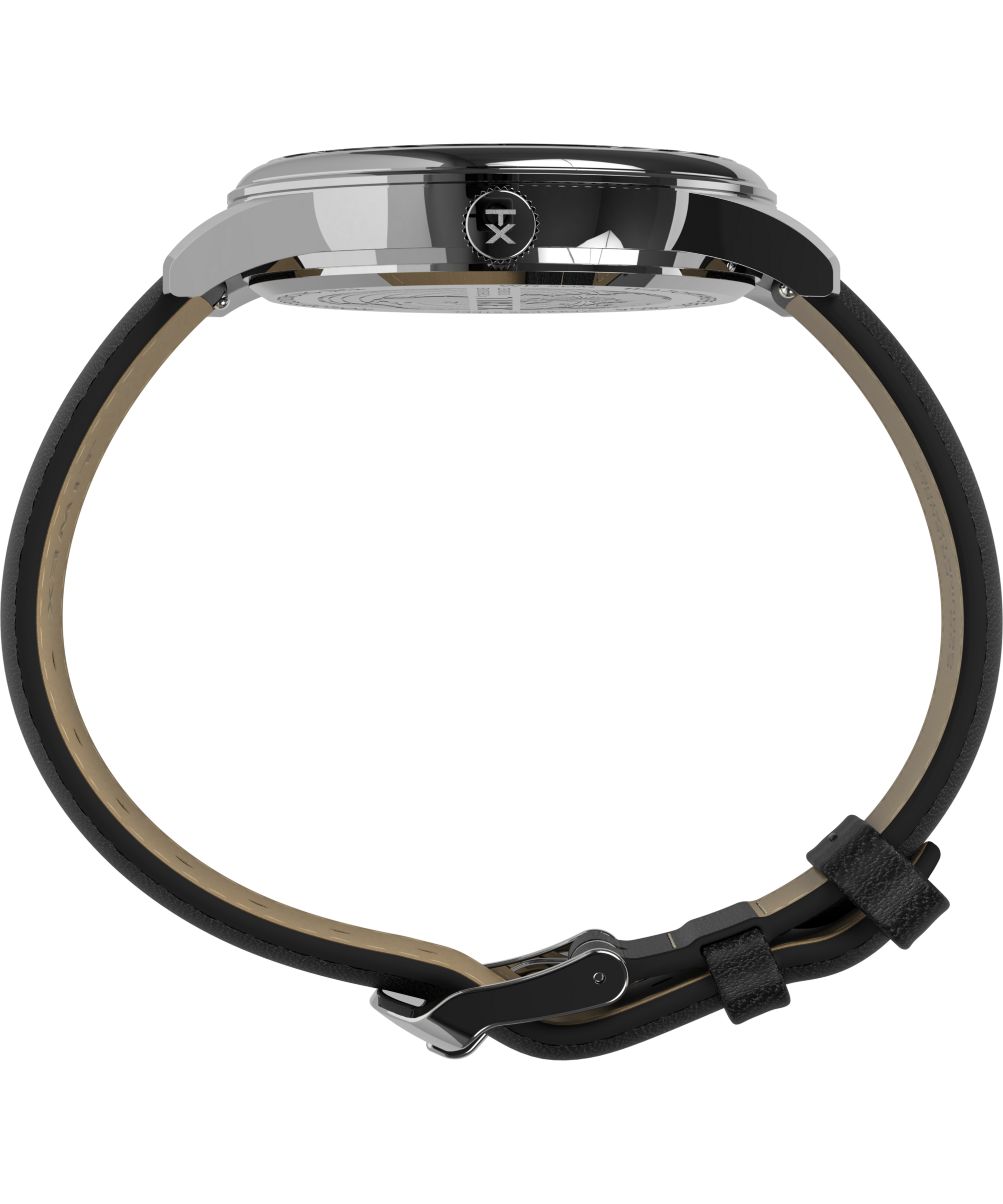 Timex Multifunktionsuhr »CHICAGO« Quarzuhr, Armbanduhr, Herrenuhr, Lederarmband, Datum, Leuchtzeiger