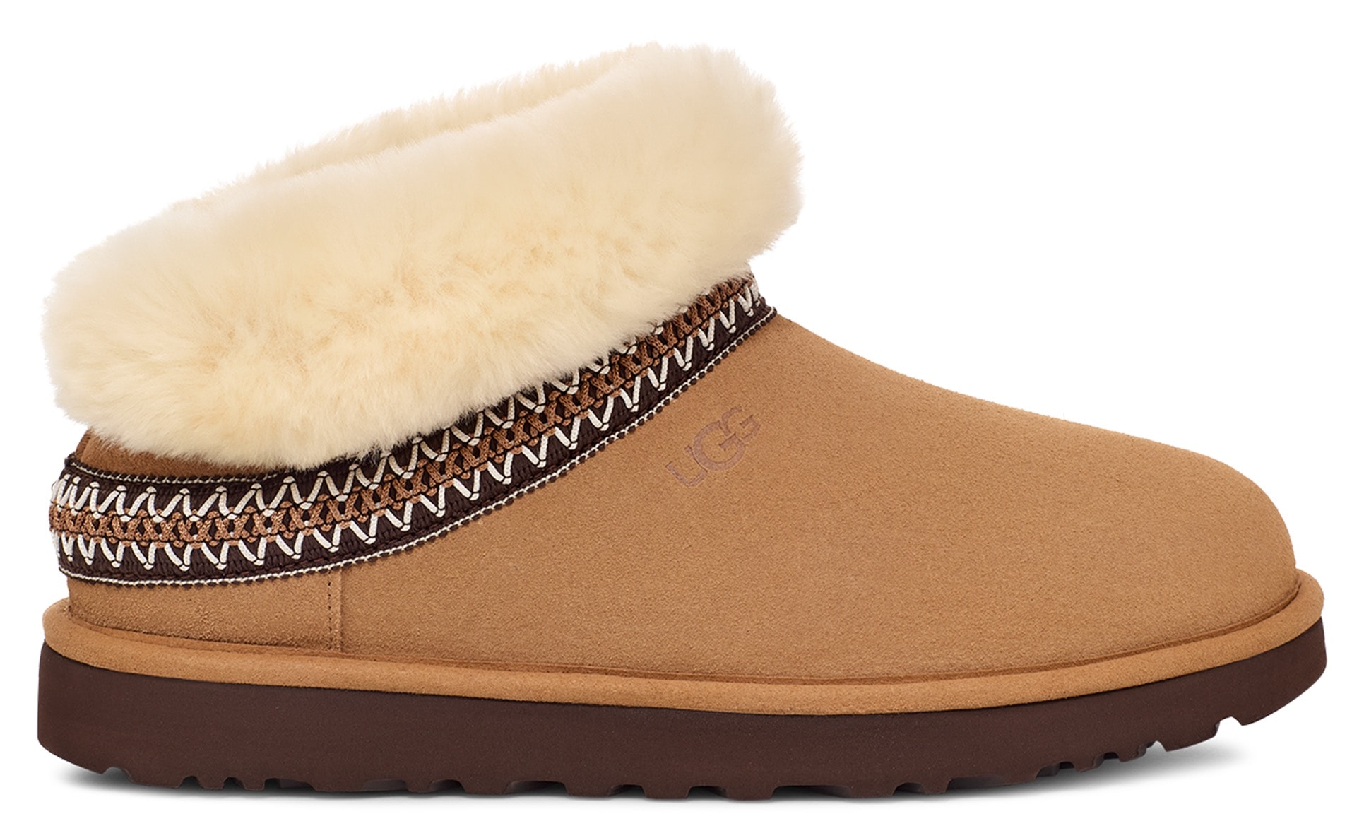 UGG Schlupfboots »CLASSIC MINI CRESCENT«, Winterstiefel, Snowboots mit kuscheliger Innenausstattung