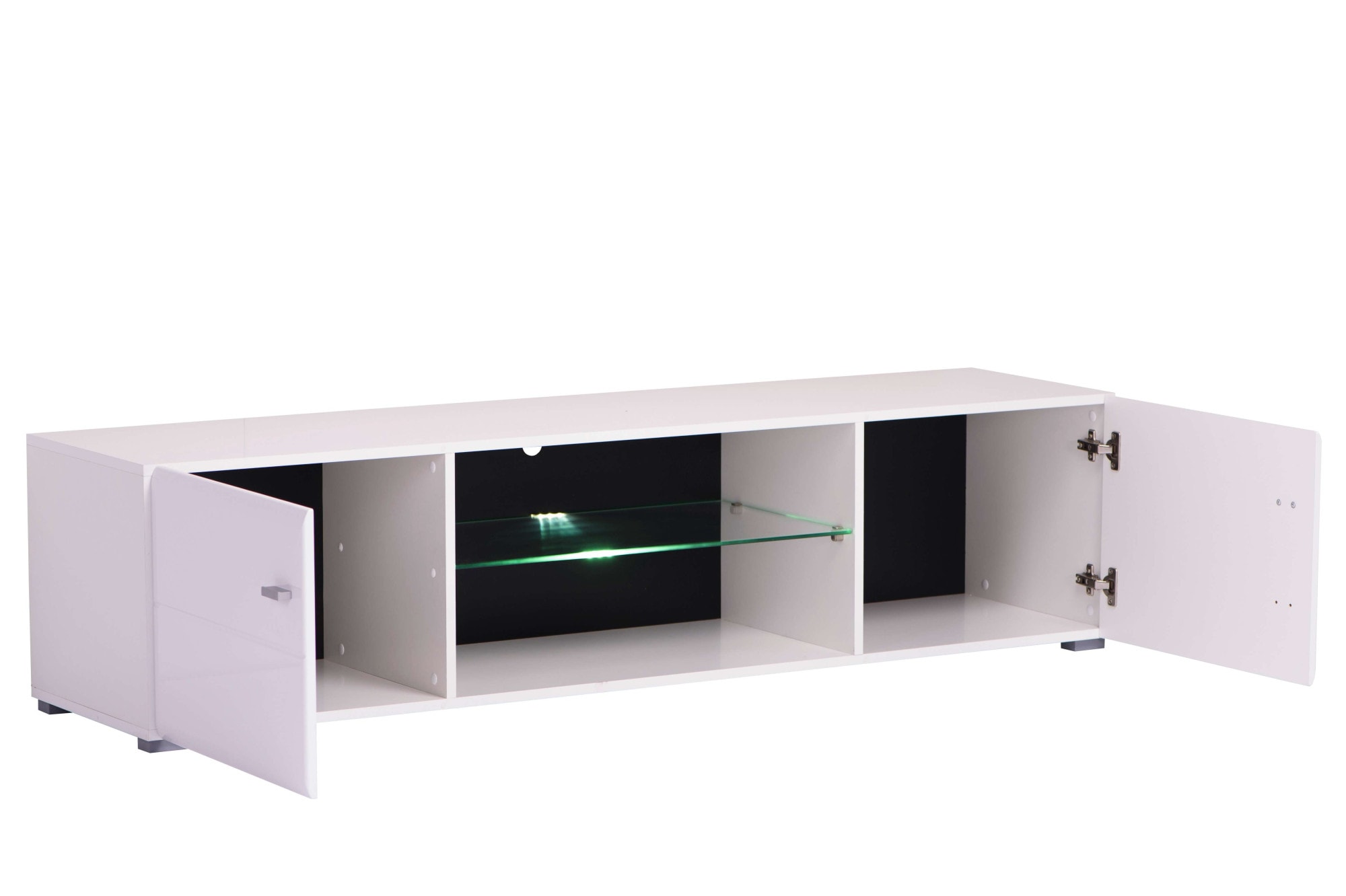 INOSIGN Lowboard »Rex TV-Kommode TV-Lowboard«, Hochglanzfront, Breite 170 cm, mit und ohne LED-Beleuchtung
