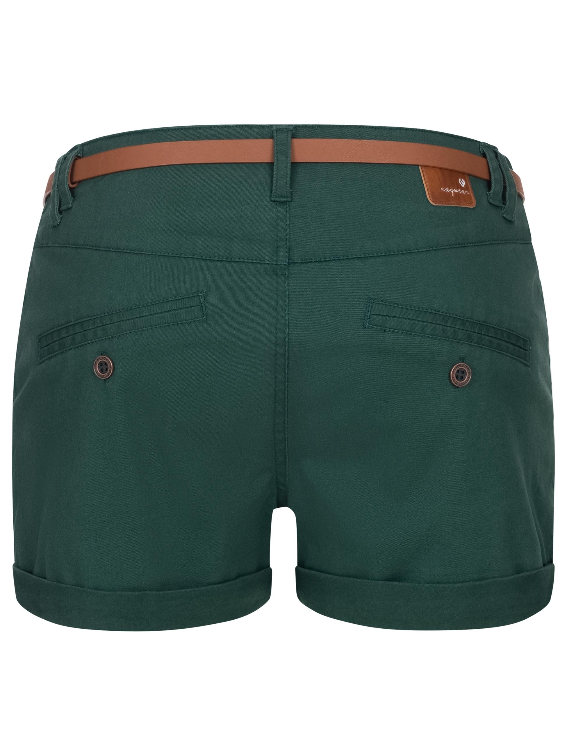Ragwear Shorts »Shorts Heaven B«, (2 tlg.), leichte Hotpants mit hochwertigem Flechtgürtel
